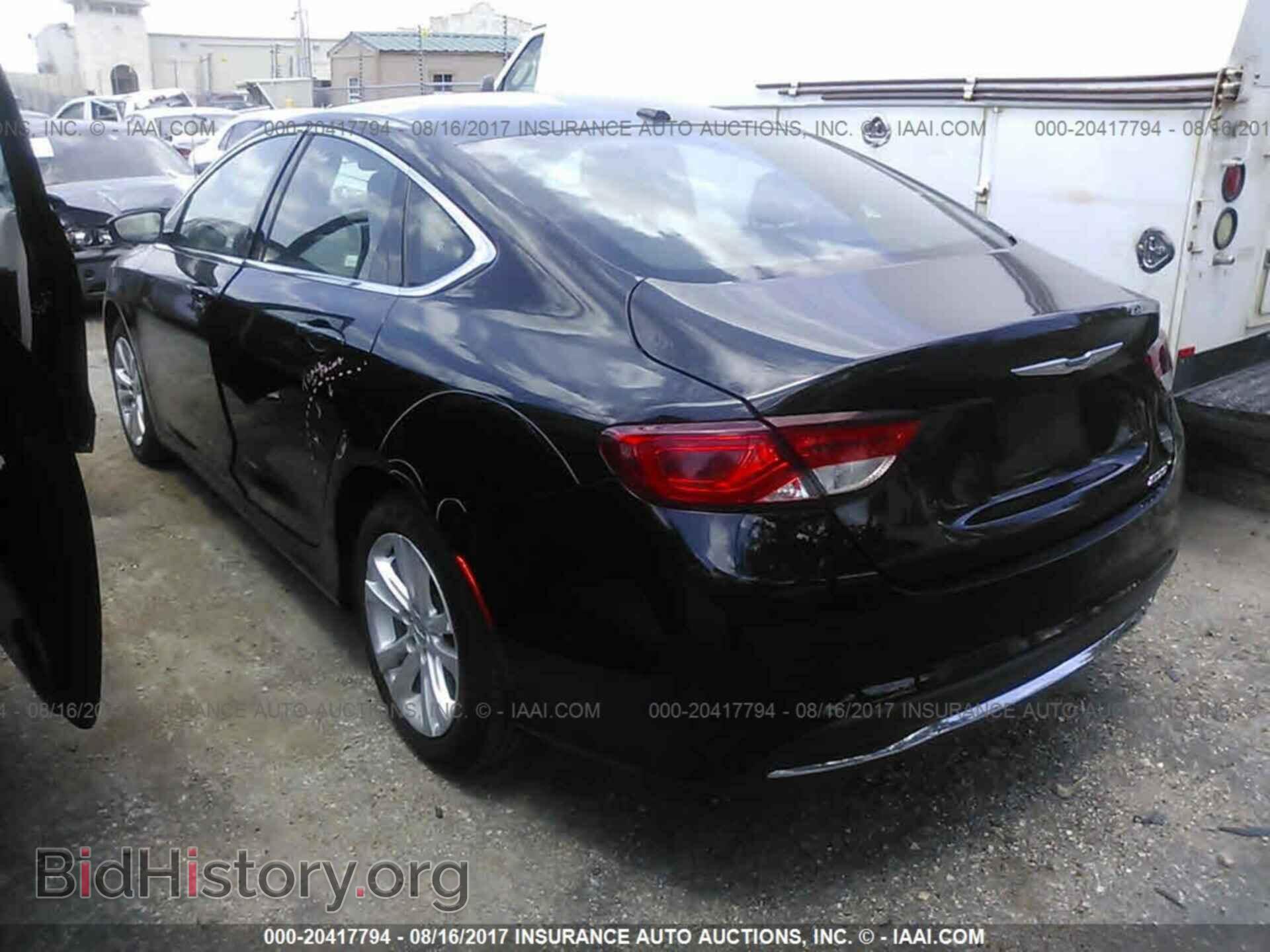 2016 Chrysler 200 - VIN: 1C3CCCAB5GN155280 - Photo 3