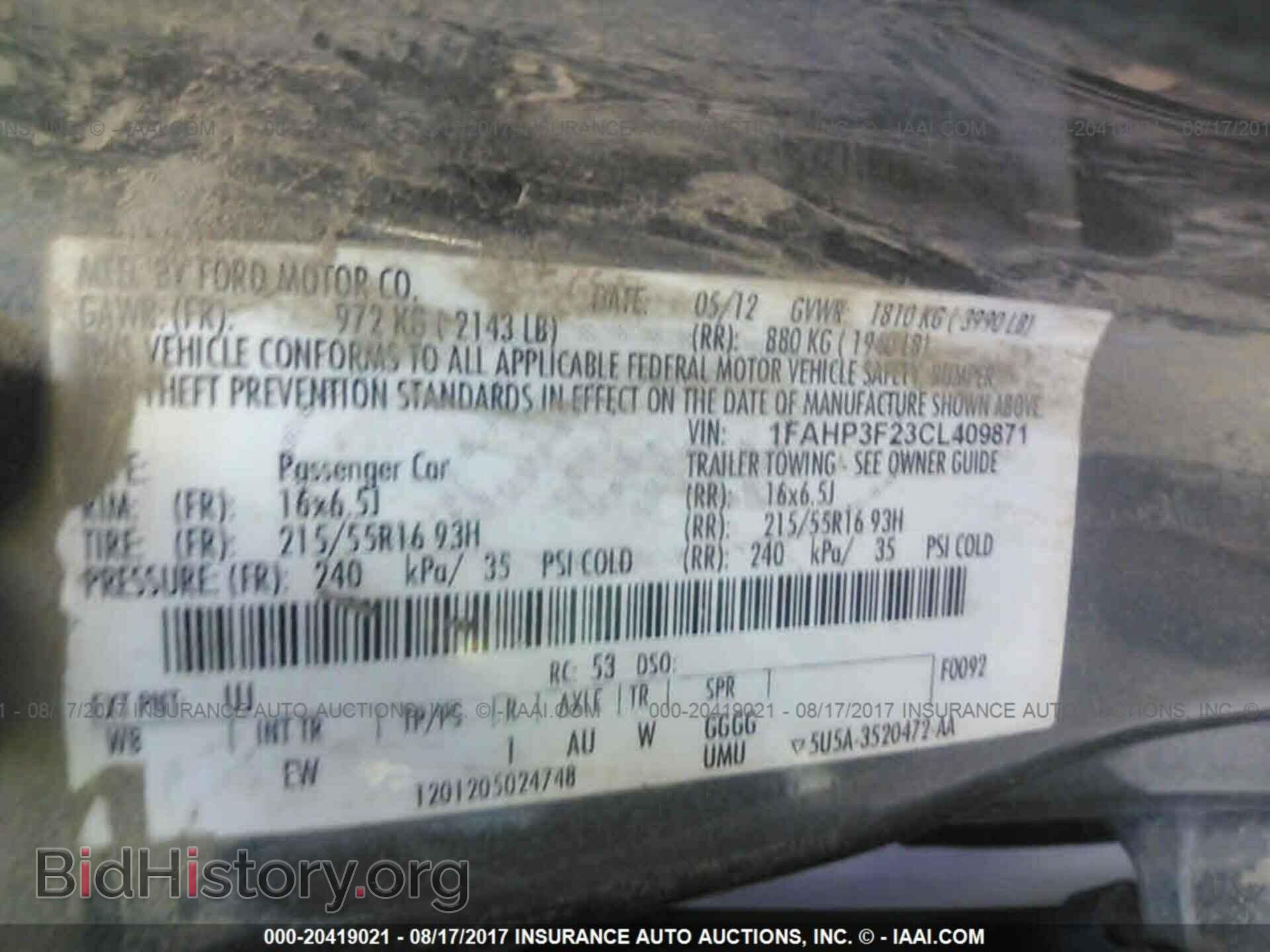 2012 Ford Focus - VIN: 1FAHP3F23CL409871 - Photo 9