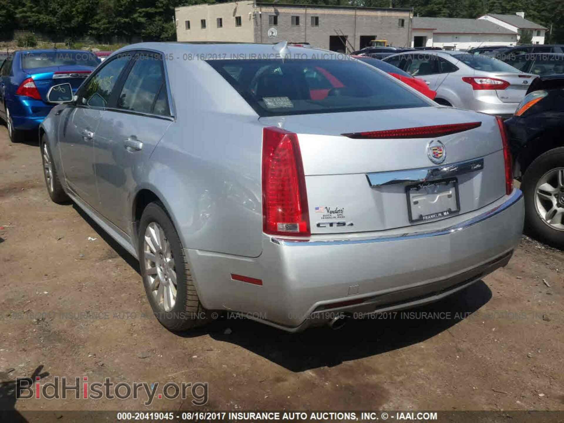 2011 Cadillac Cts - VIN: 1G6DG5EY9B0100595 - Фото 3