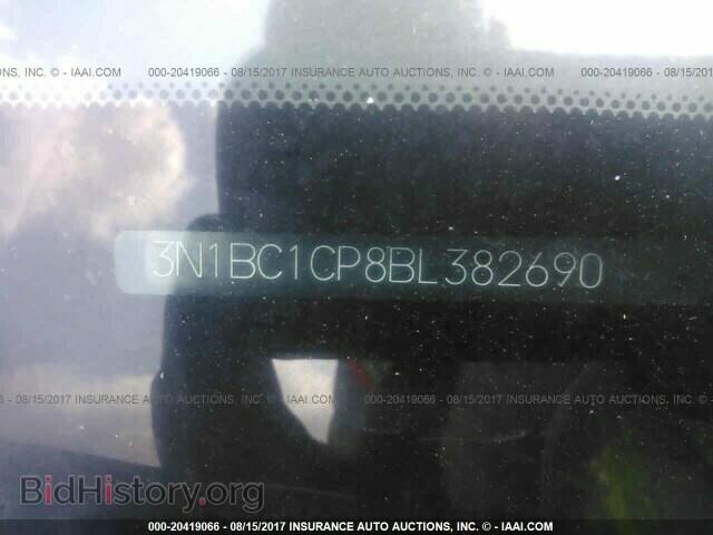 2011 Nissan Versa - VIN: 3N1BC1CP8BL382690 - Фото 9