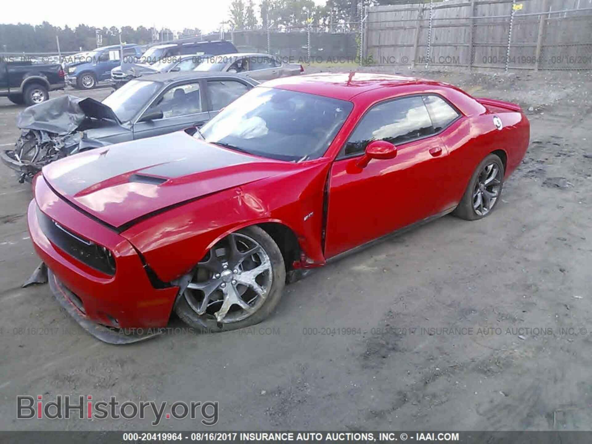 2015 Dodge Challenger - VIN: 2C3CDZAT6FH705067 - Фото 2