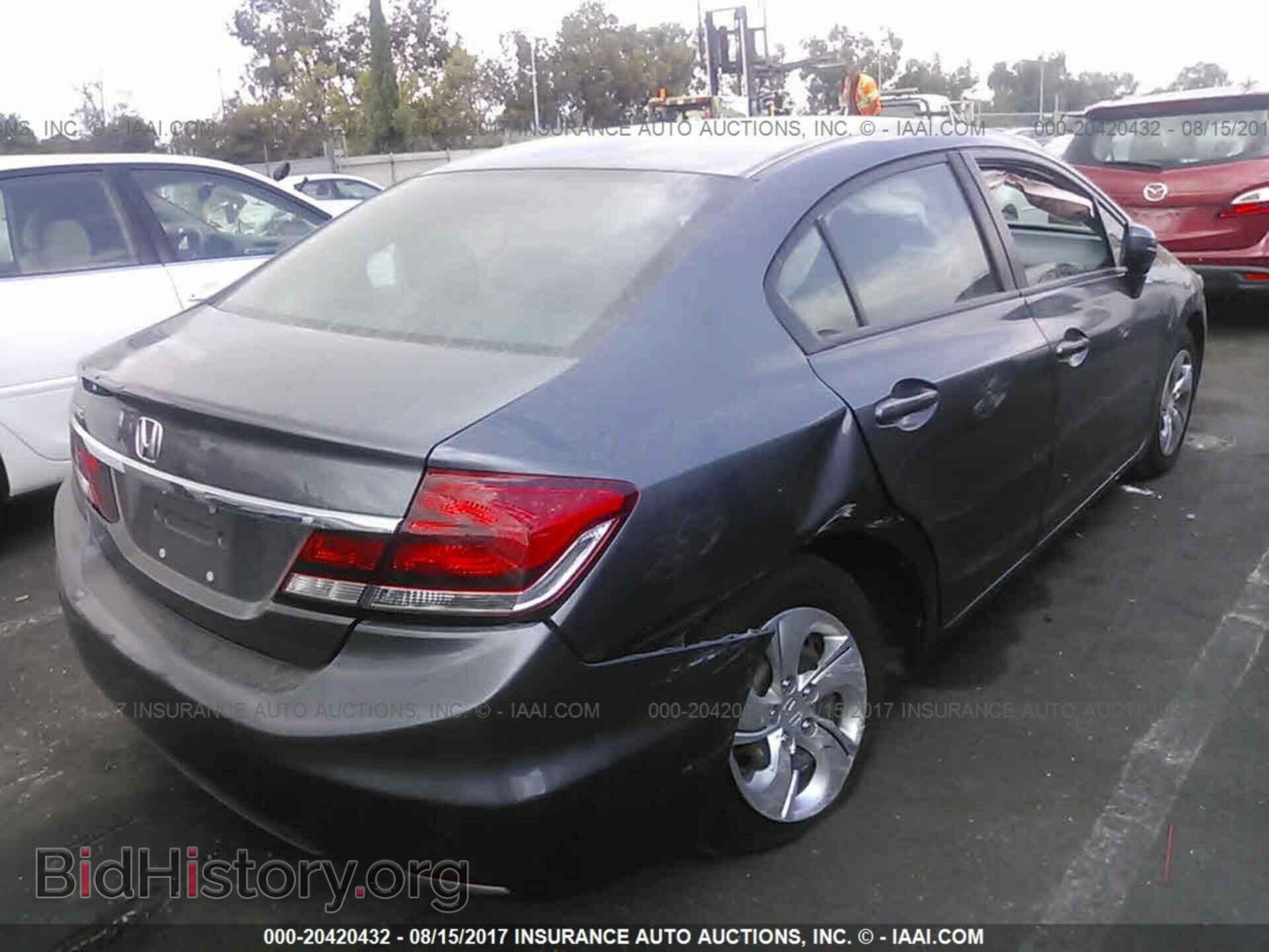 2014 Honda Civic - VIN: 19XFB2F59EE266019 - Фото 4