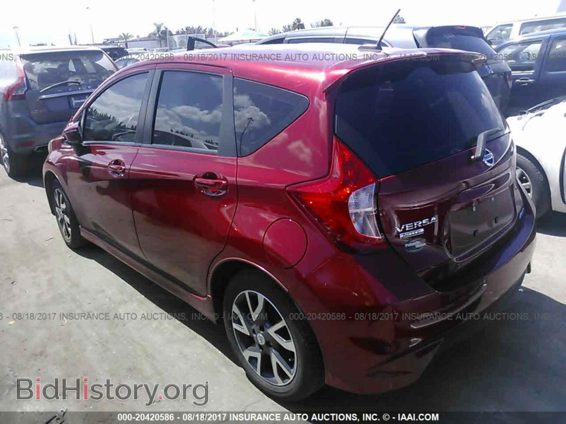 2015 Nissan Versa note - VIN: 3N1CE2CP8FL435608 - Фото 3