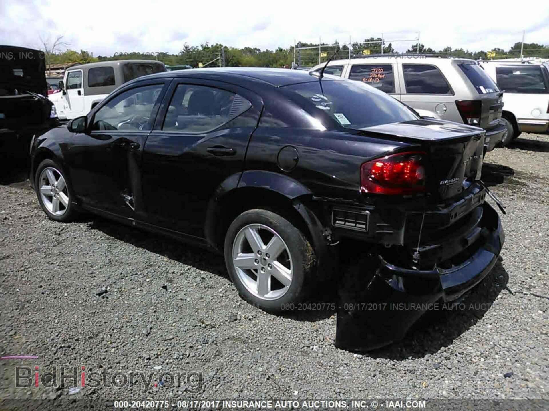 2013 Dodge Avenger - VIN: 1C3CDZCB7DN707712 - Фото 3