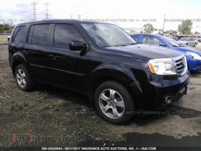 2014 Honda PILOT, black — VIN 5FNYF3H49EB014210, IAAI
