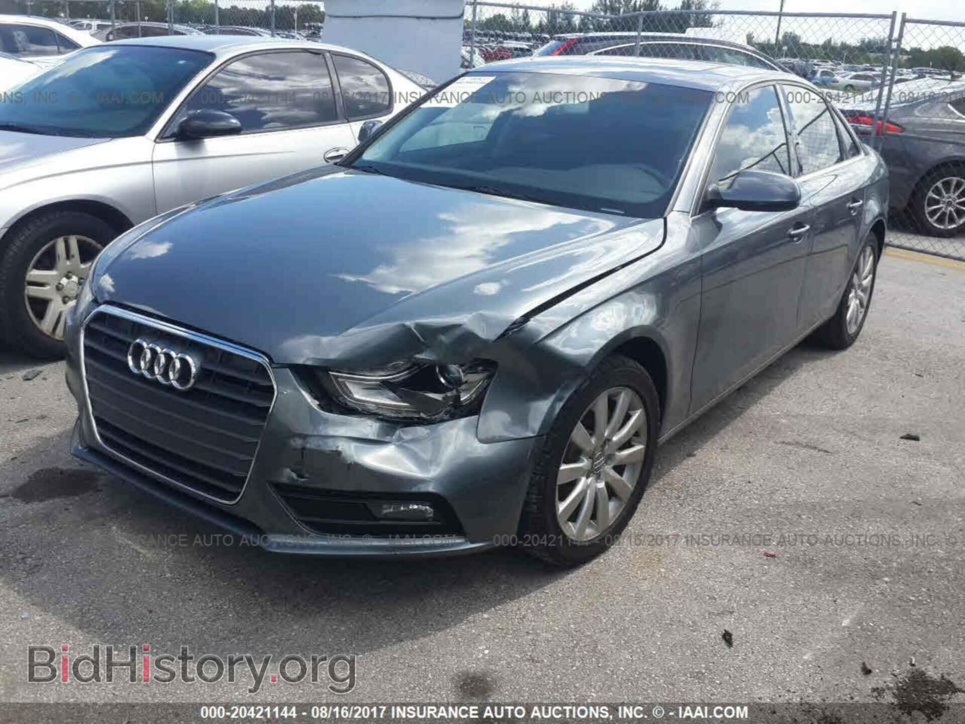2013 Audi A4 - VIN: WAUAFAFL9DN030940 - Photo 2