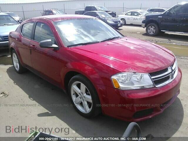 Photo 1C3CDZAB6DN529956 - Dodge Avenger 2013