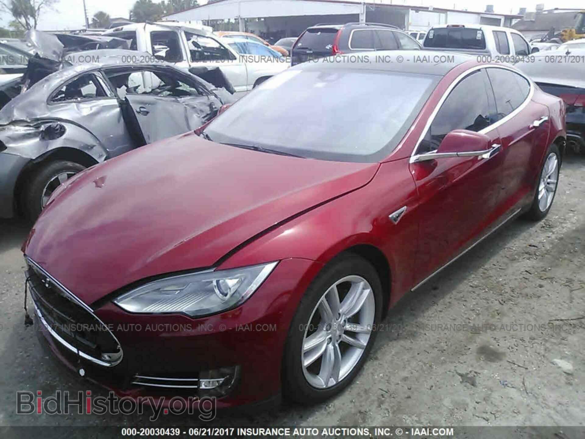 2015 TESLA MODEL S - VIN: 5YJSA1H14FF090854 - Photo 2