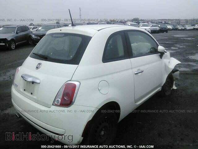 2012 Fiat 500 - VIN: 3C3CFFAR2CT380434 - Фото 4