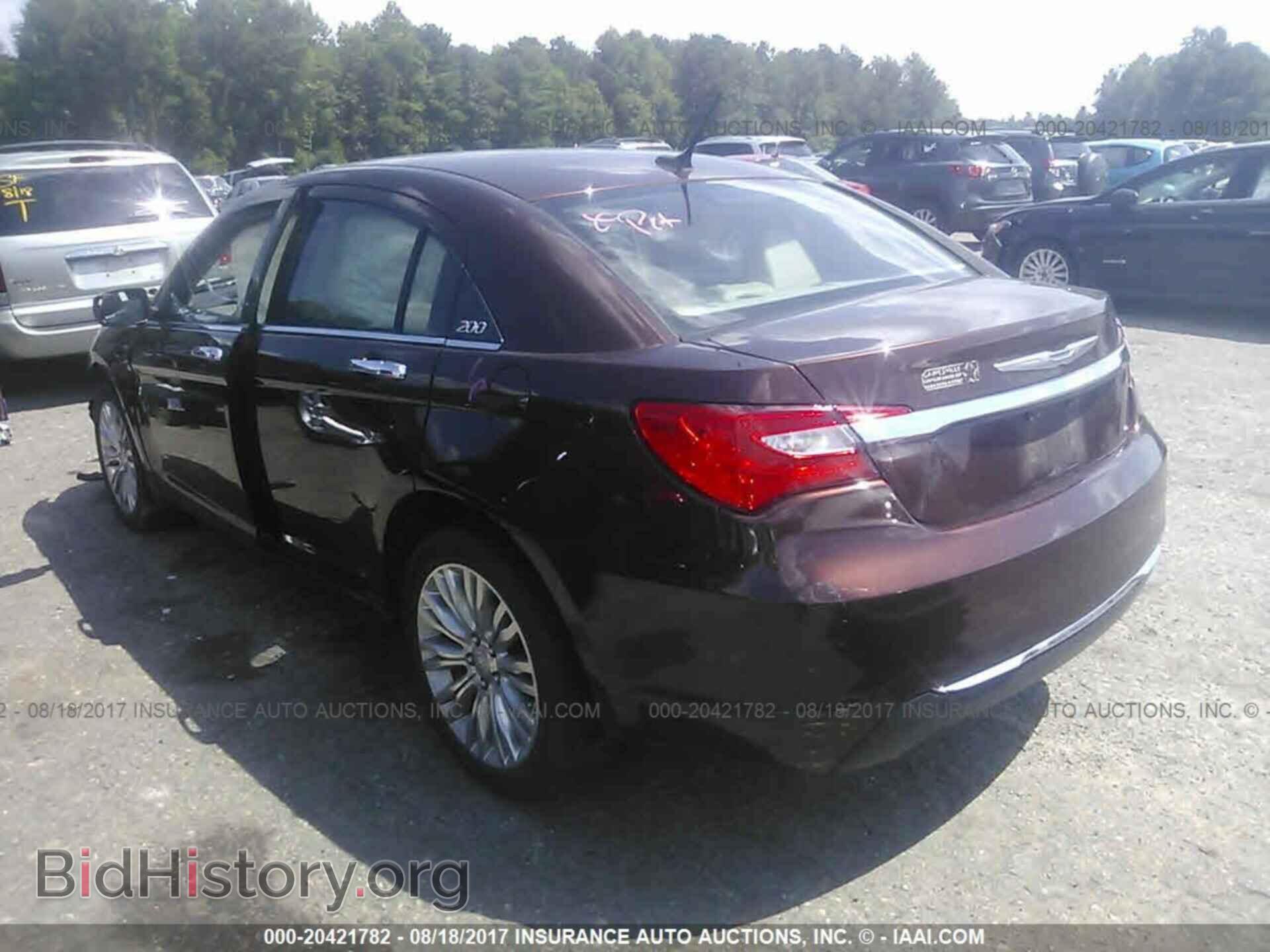 2012 Chrysler 200 - VIN: 1C3CCBCB8CN197847 - Фото 3