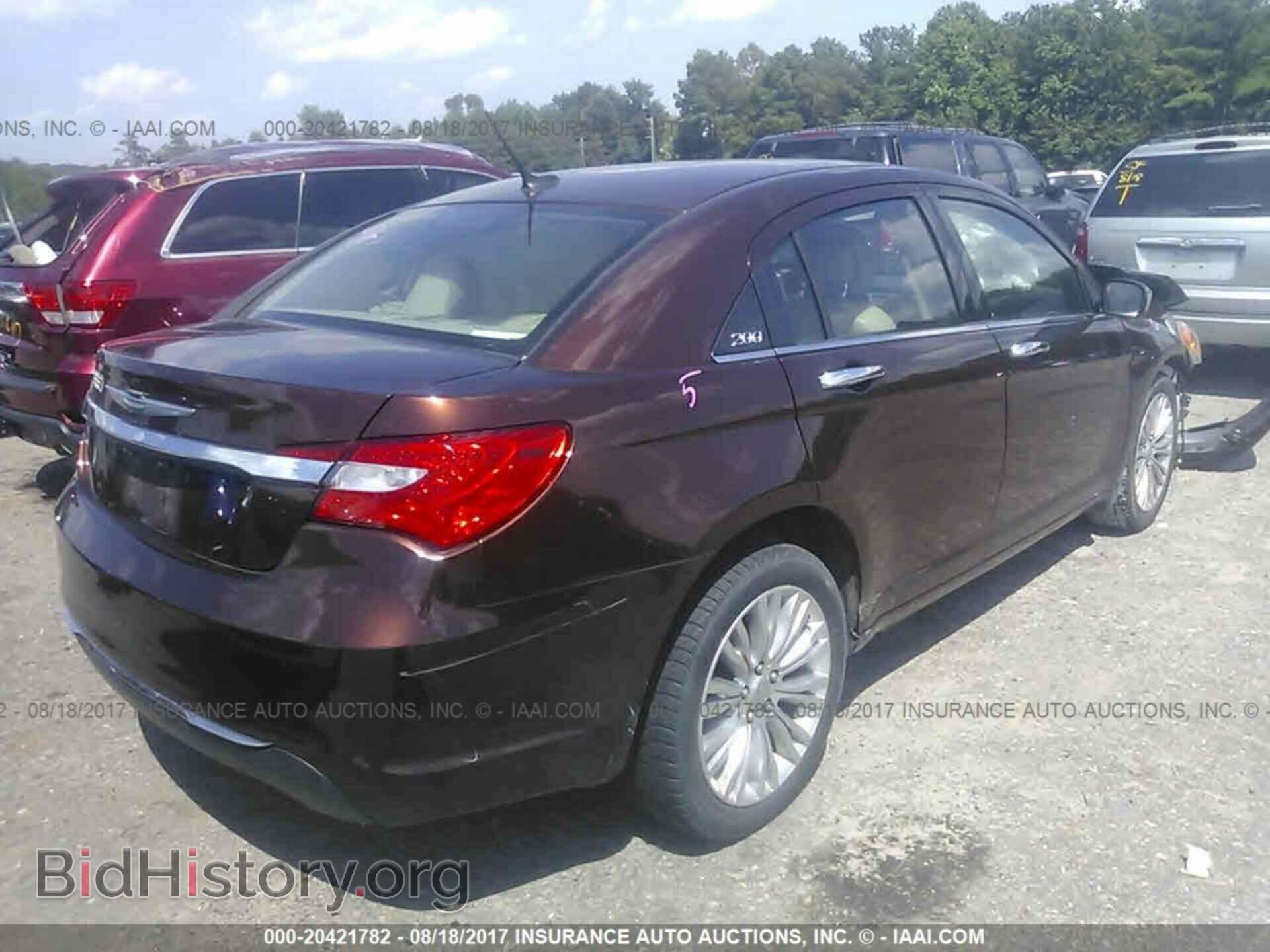 2012 Chrysler 200 - VIN: 1C3CCBCB8CN197847 - Фото 4