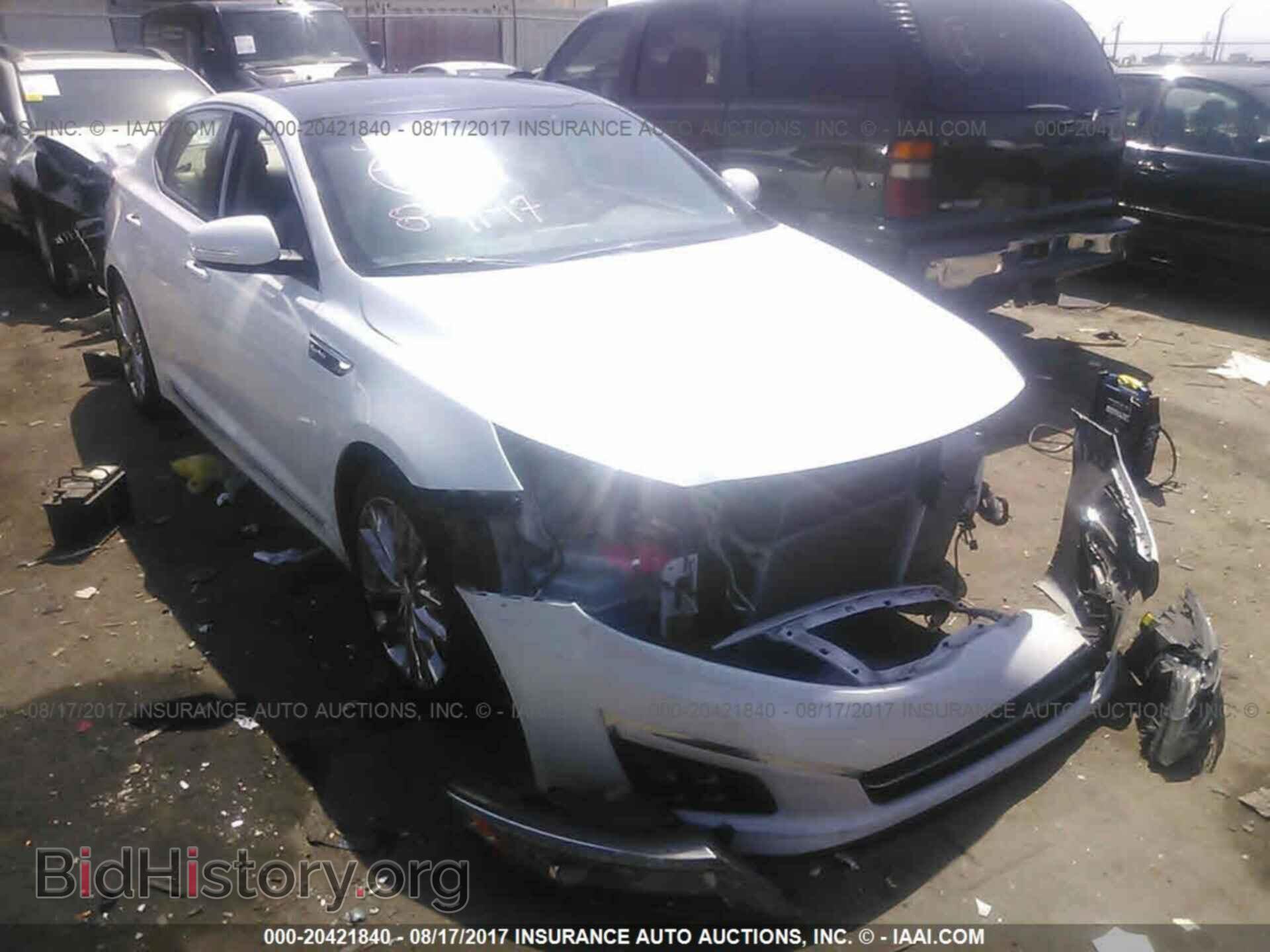 Фотография 5XXGR4A65EG334268 - Kia Optima 2014