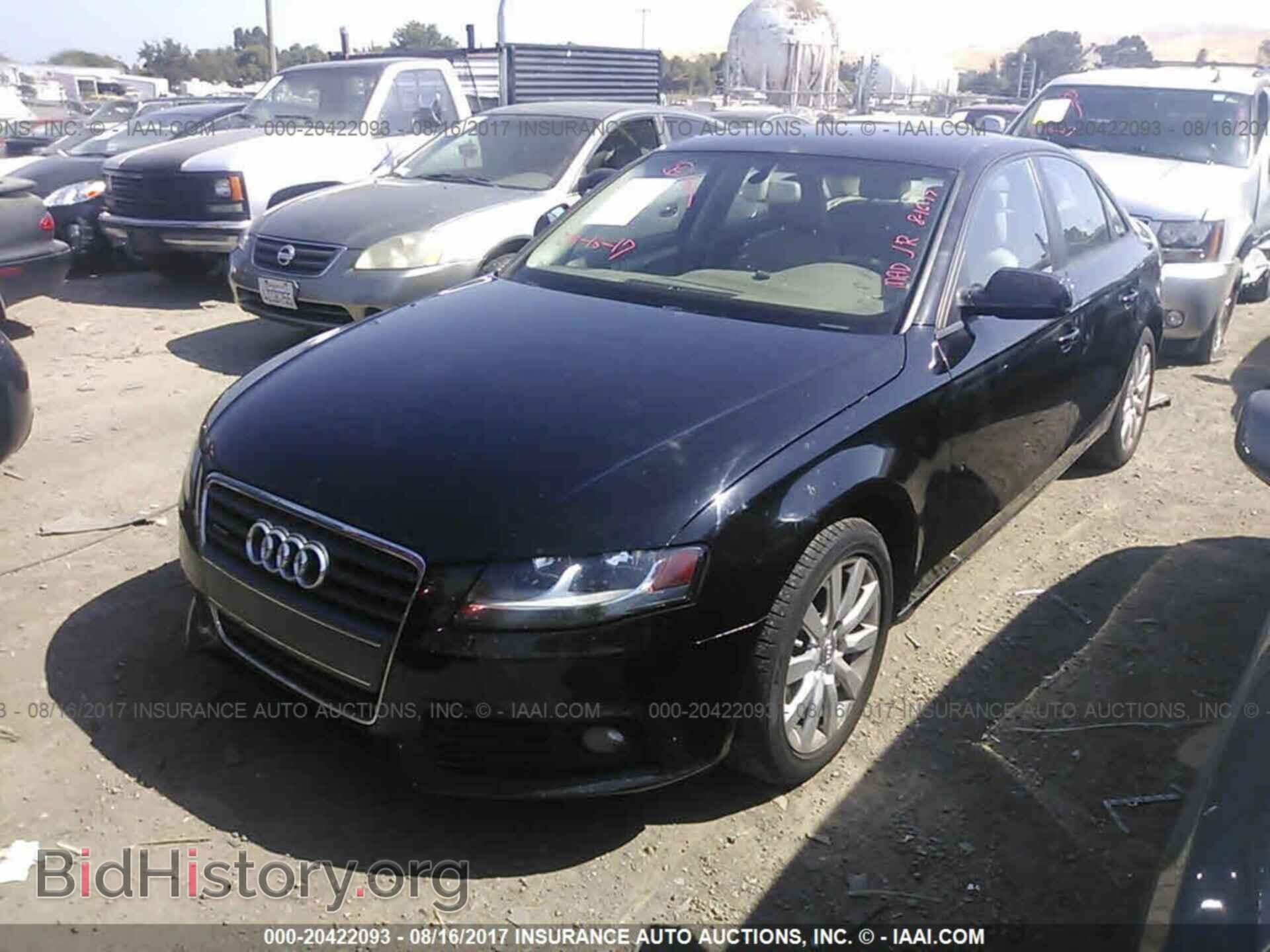 2012 Audi A4 - VIN: WAUBFAFL2CN006160 - Photo 2