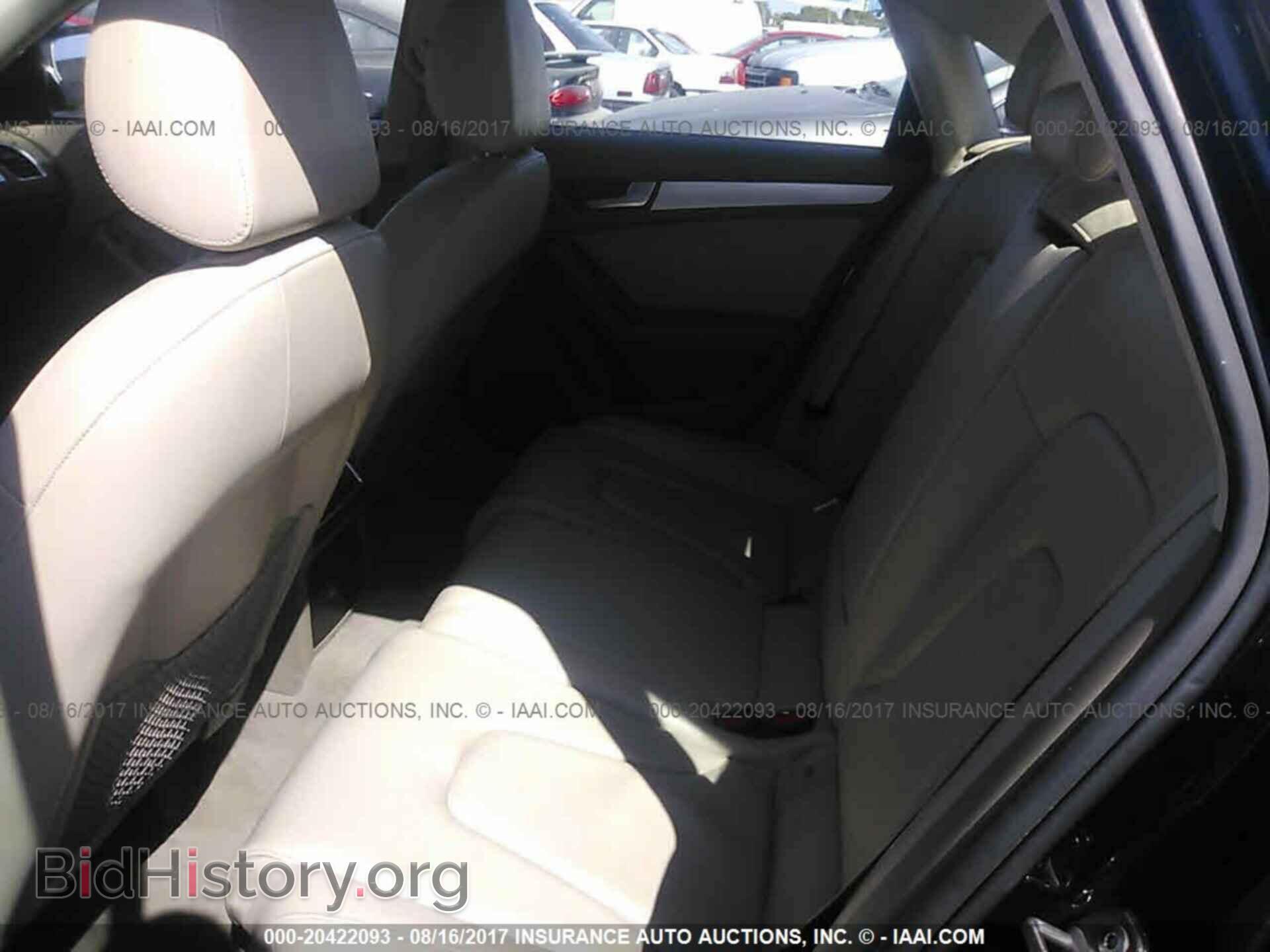 2012 Audi A4 - VIN: WAUBFAFL2CN006160 - Photo 8