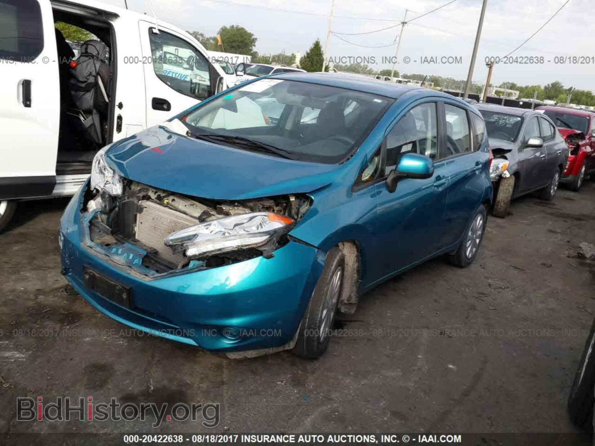 2014 Nissan Versa note - VIN: 3N1CE2CP2EL361780 - Фото 2