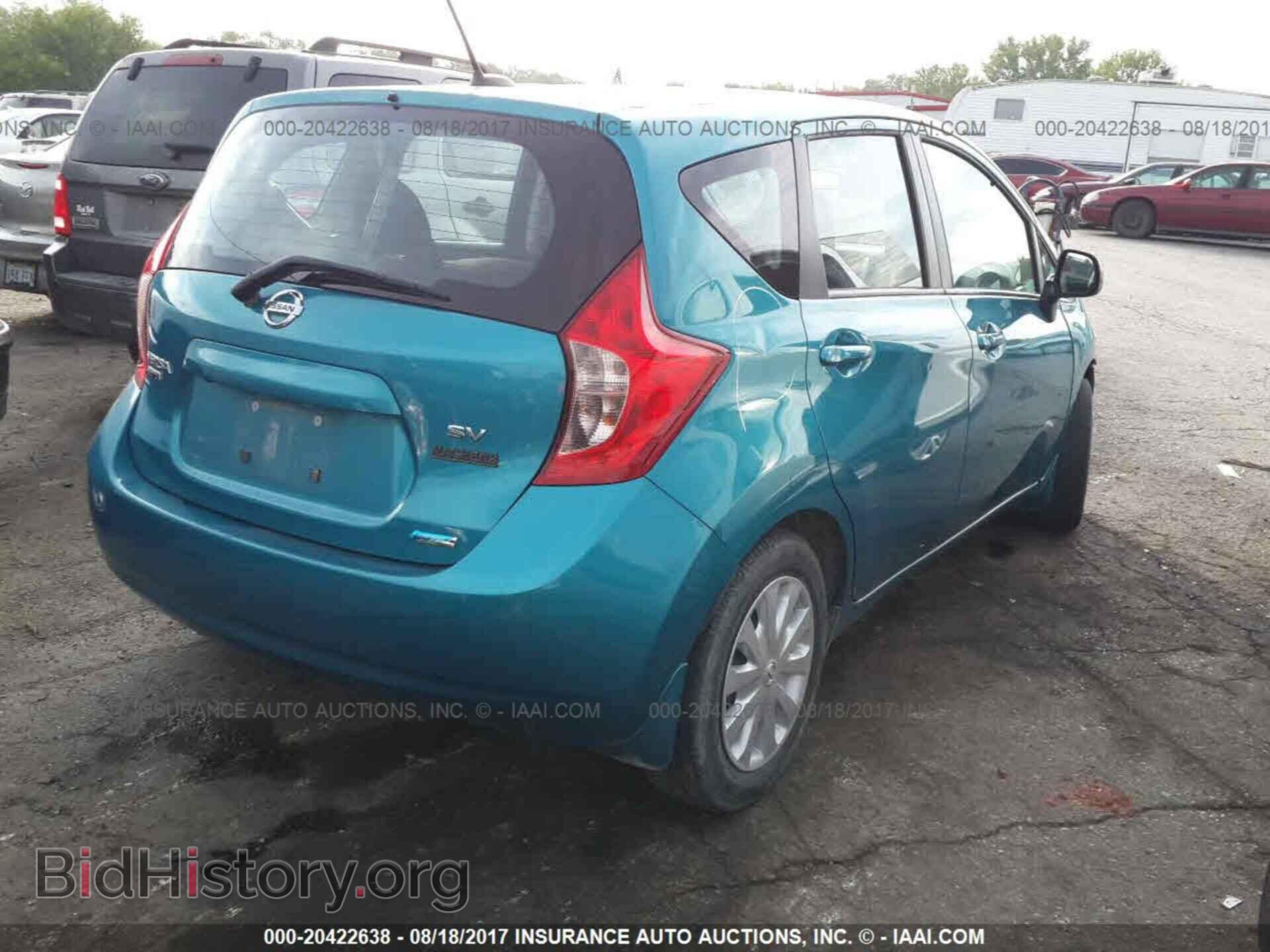 2014 Nissan Versa note - VIN: 3N1CE2CP2EL361780 - Фото 4