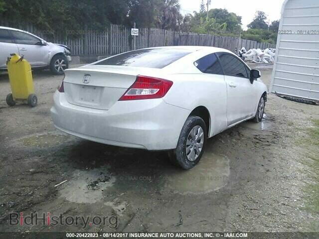 2012 Honda Civic - VIN: 2HGFG3B57CH525154 - Фото 4