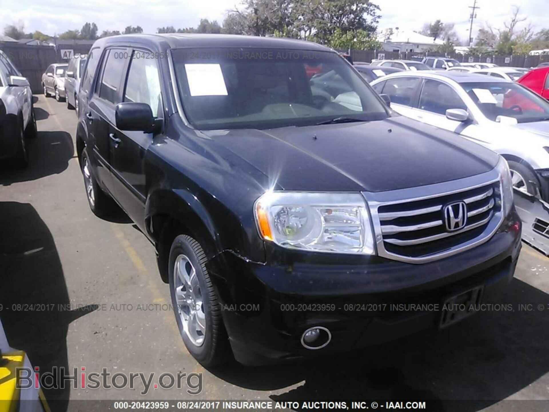 Photo 5FNYF4H54DB032580 - Honda Pilot 2013