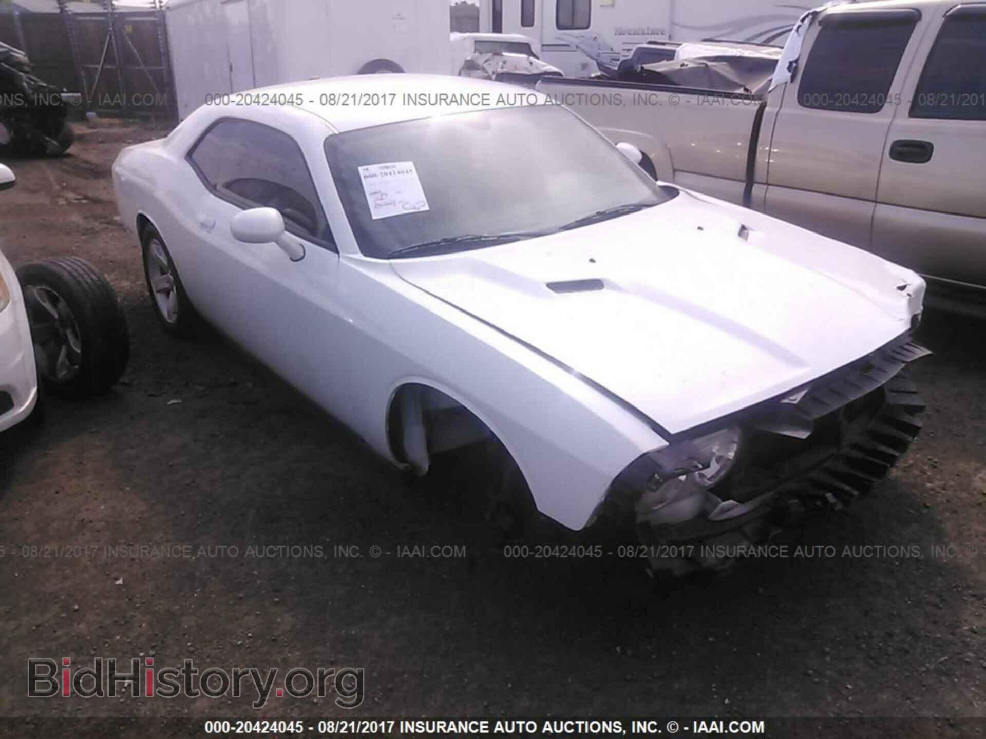 Photo 2C3CDYAG7CH186491 - Dodge Challenger 2012