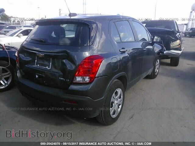 2016 Chevrolet Trax - VIN: 3GNCJKSB8GL262468 - Фото 4