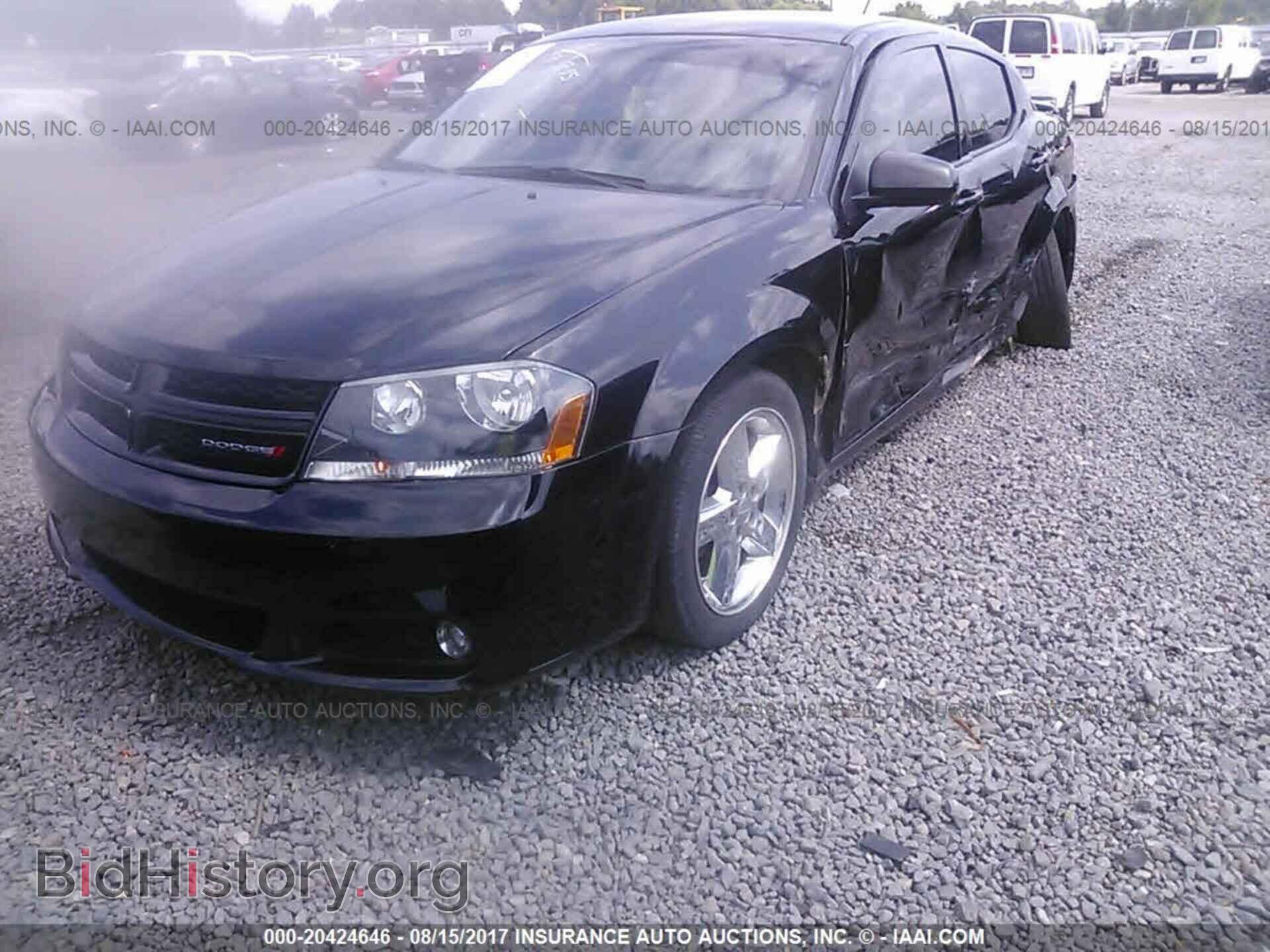 2013 Dodge Avenger - VIN: 1C3CDZCB0DN650981 - Фото 2