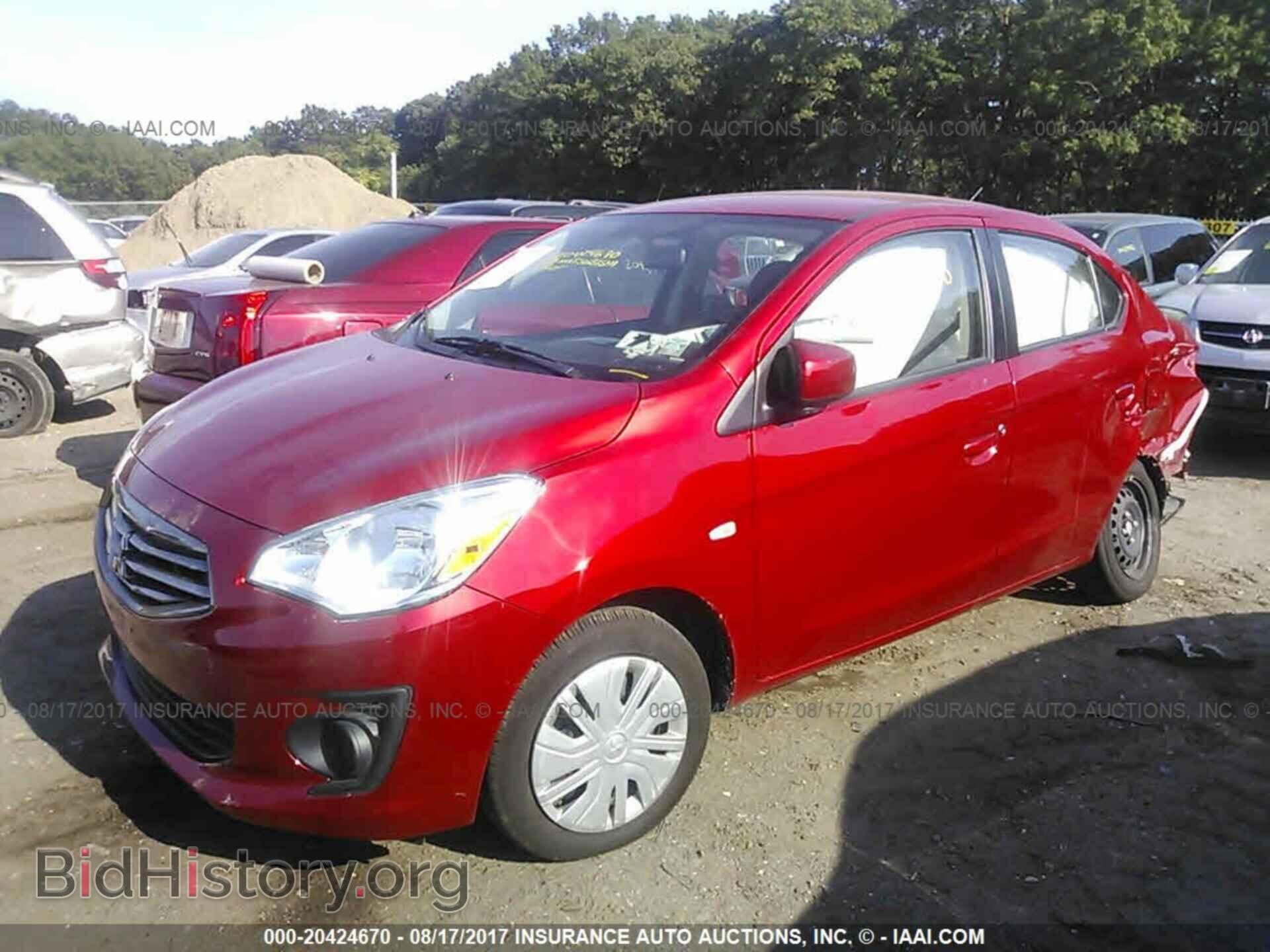 2017 Mitsubishi Mirage - VIN: ML32F3FJ2HHF12659 - Фото 2