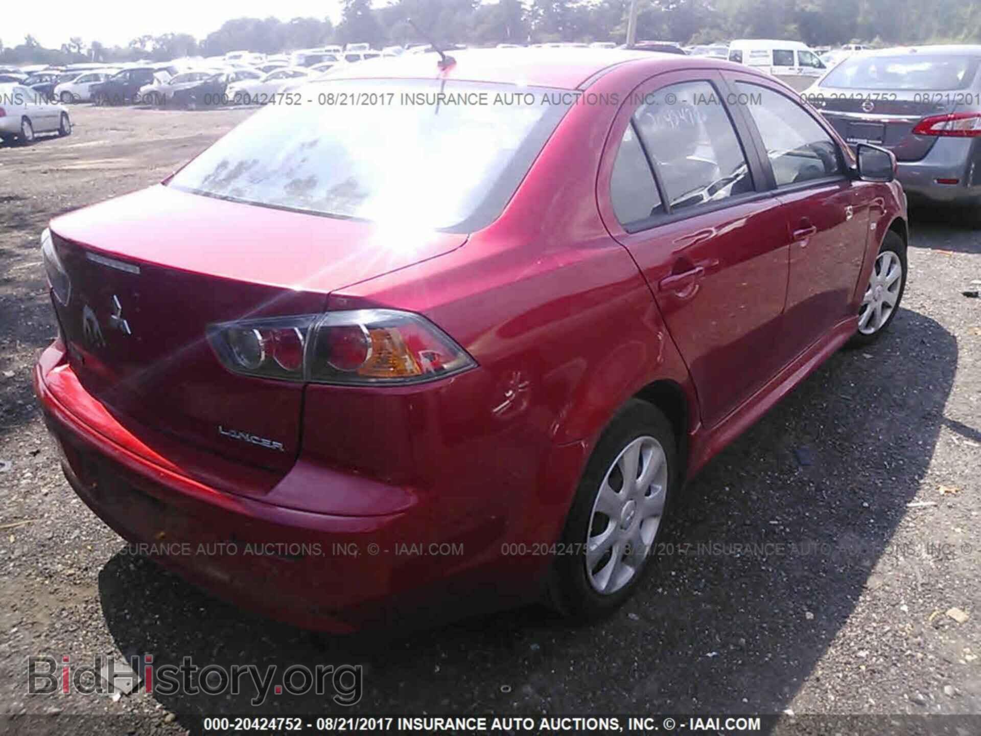 2014 Mitsubishi Lancer - VIN: JA32U2FU2EU004455 - Фото 4