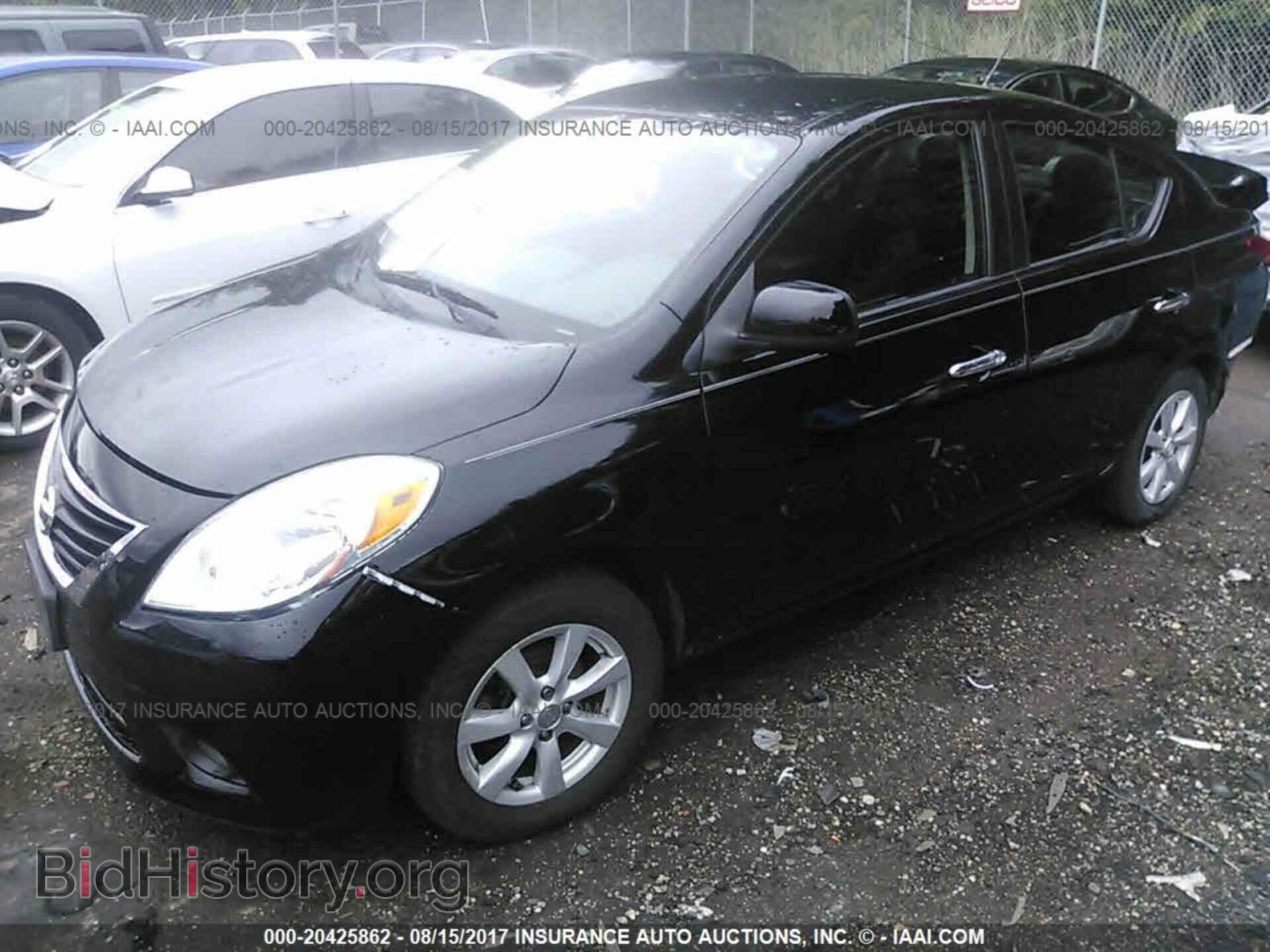2012 Nissan Versa - VIN: 3N1CN7AP2CL807536 - Фото 2