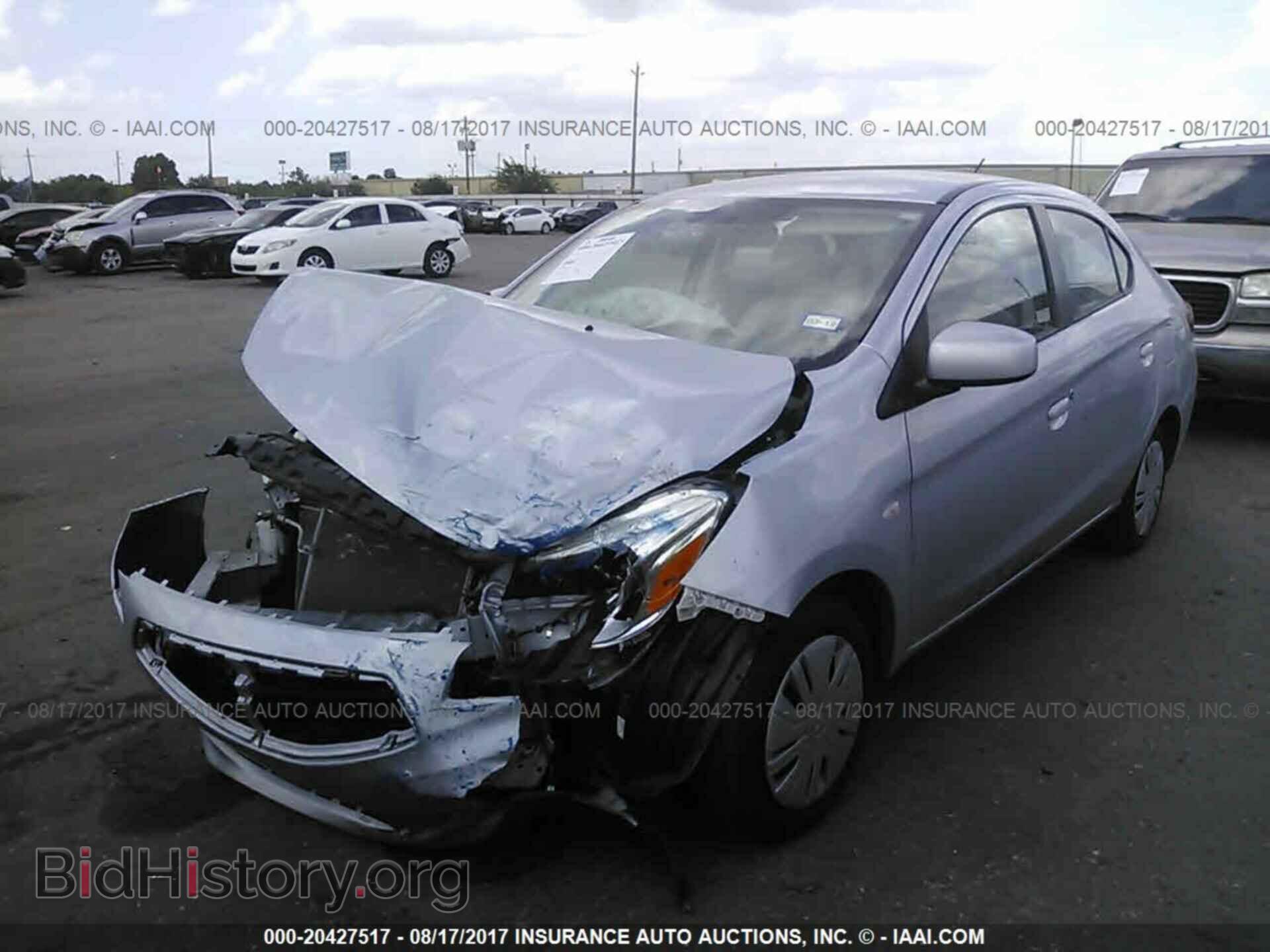 2017 Mitsubishi Mirage - VIN: ML32F3FJ5HHF10517 - Фото 2
