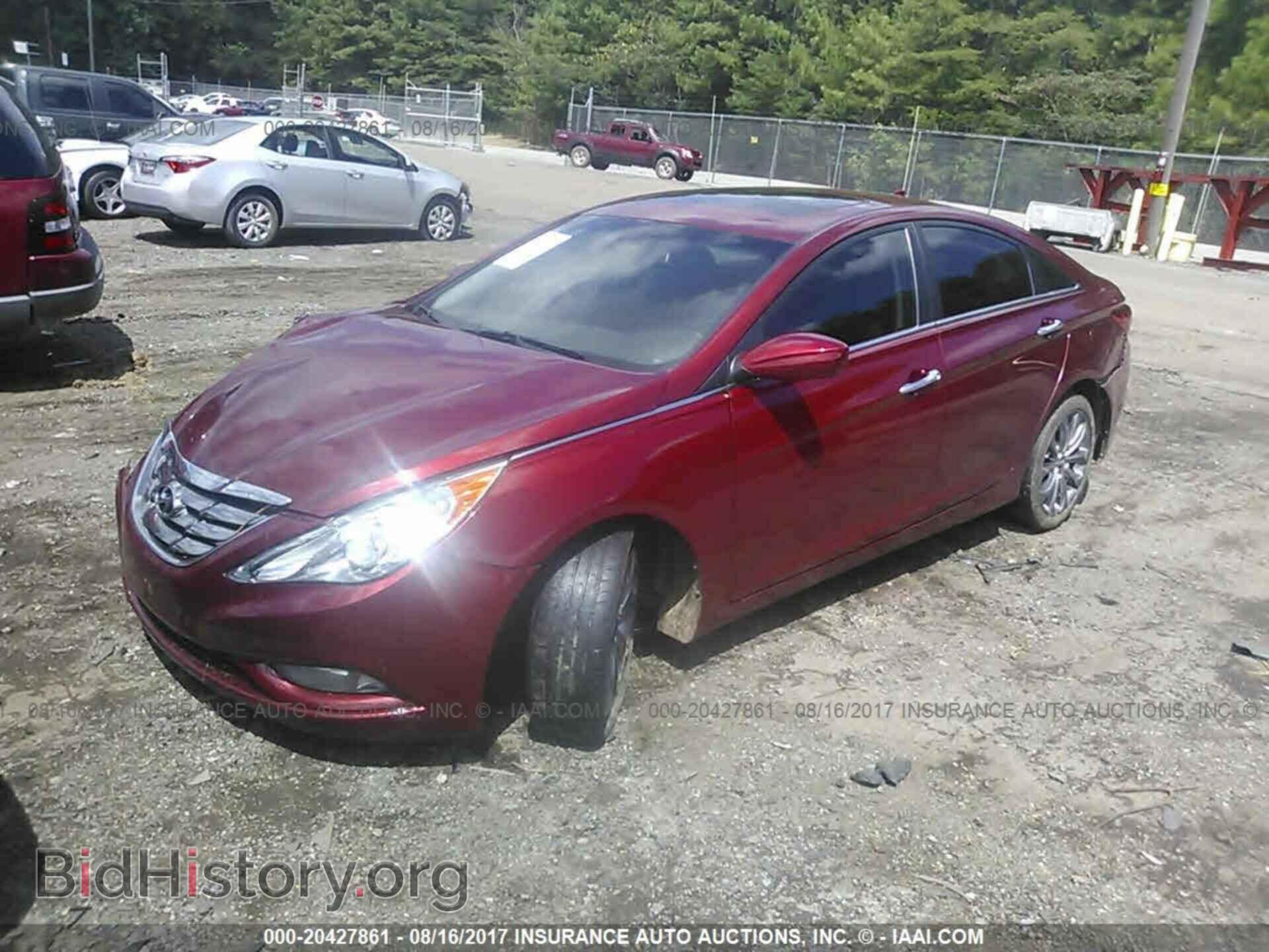 2012 Hyundai Sonata - VIN: 5NPEC4AB8CH323112 - Фото 2