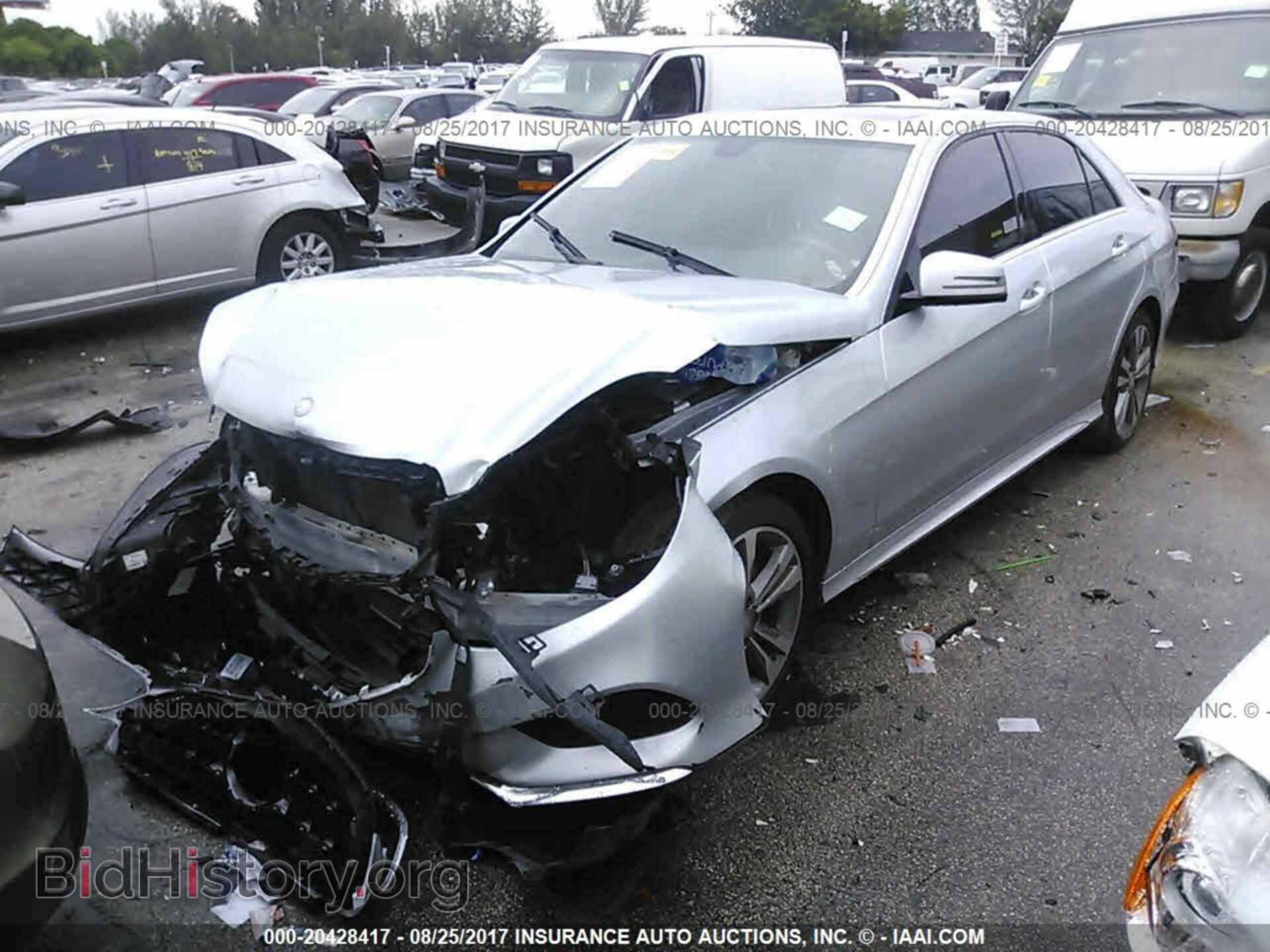 2014 Mercedes-benz E - VIN: WDDHF5KB9EA842422 - Photo 2