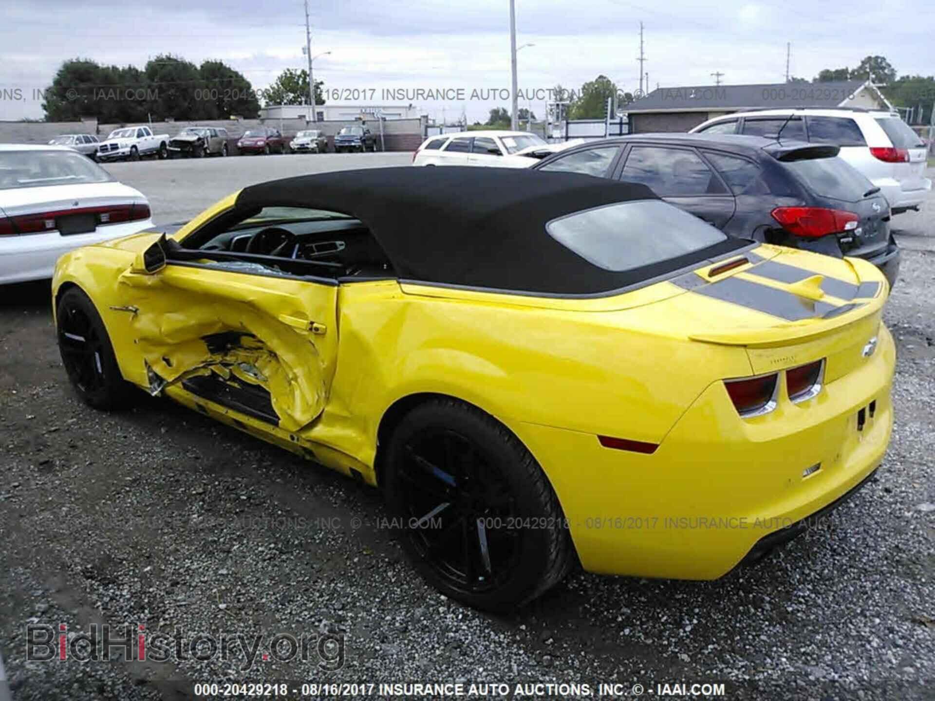 2012 Chevrolet Camaro - VIN: 2G1FB3D39C9197859 - Photo 3