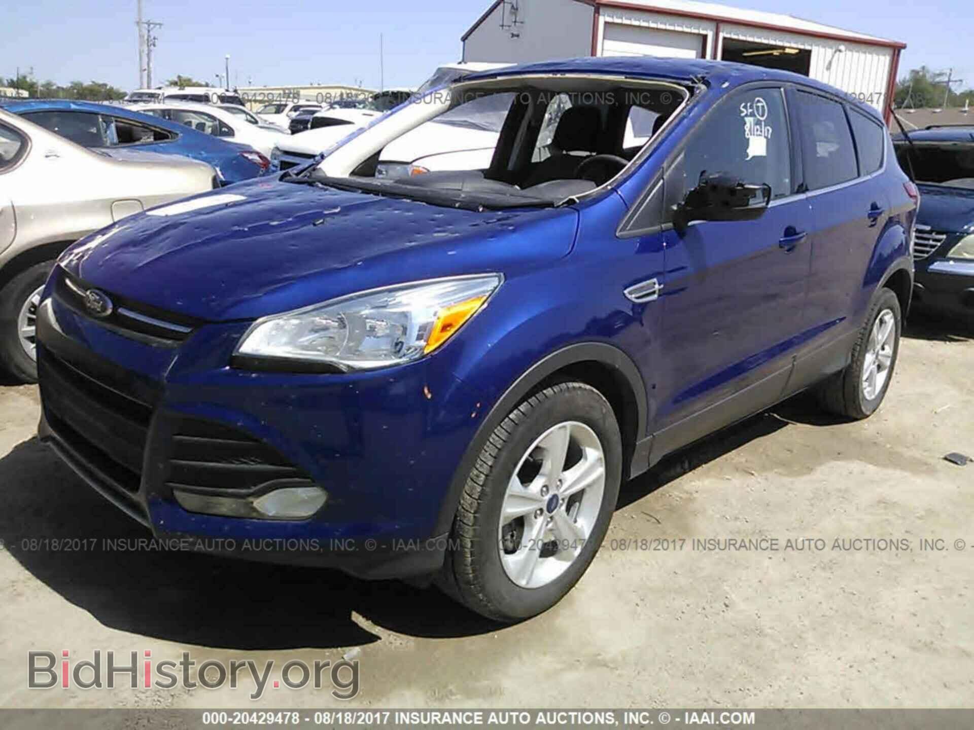 2014 Ford Escape - VIN: 1FMCU0GX3EUC43754 - Фото 2
