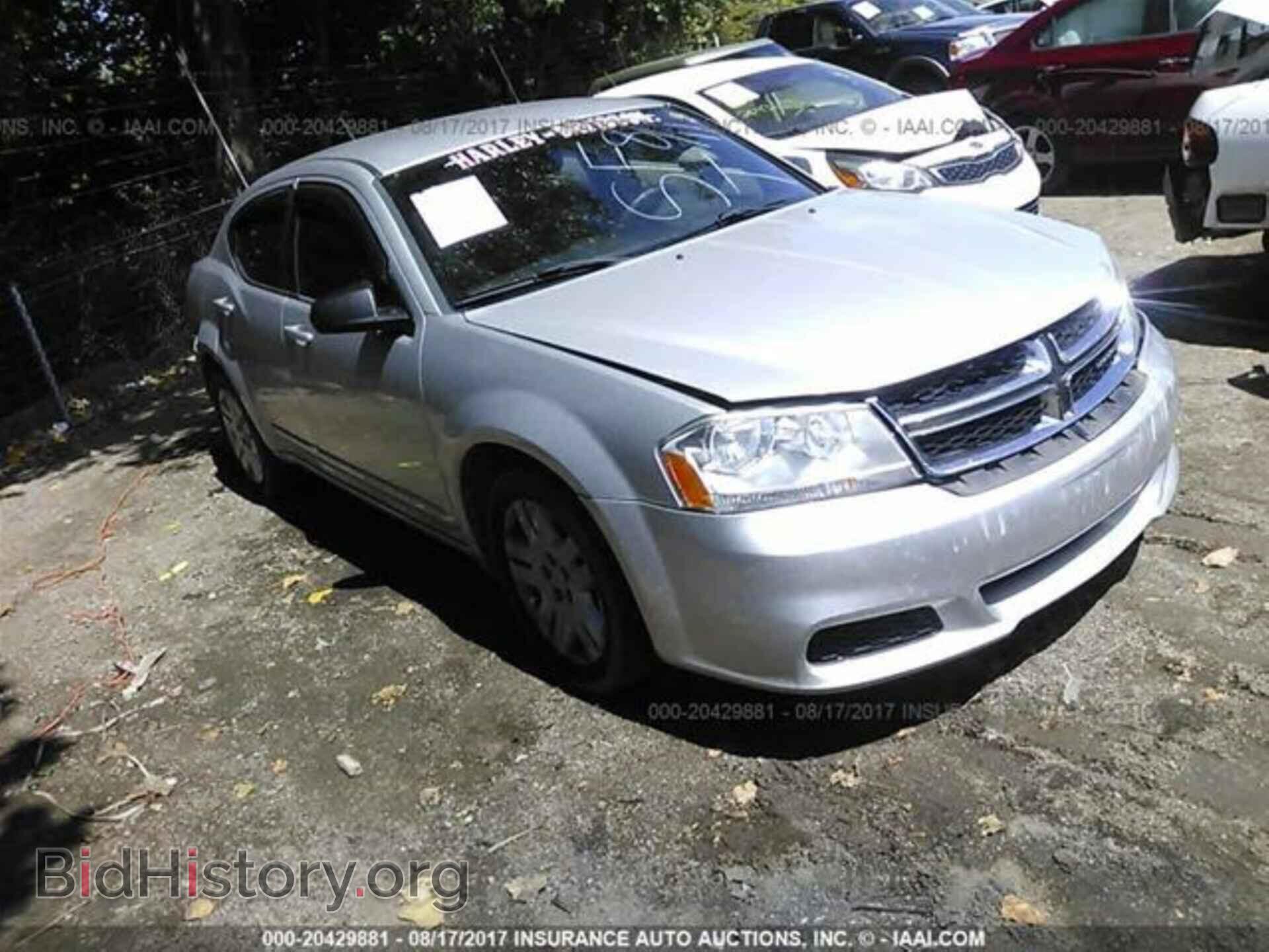 Photo 1C3CDZAG9CN264332 - Dodge Avenger 2012