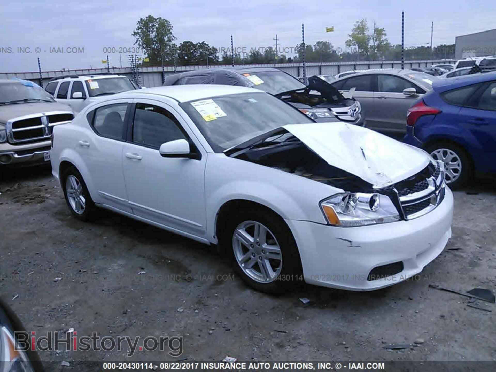 Photo 1C3CDZCB7CN206592 - Dodge Avenger 2012