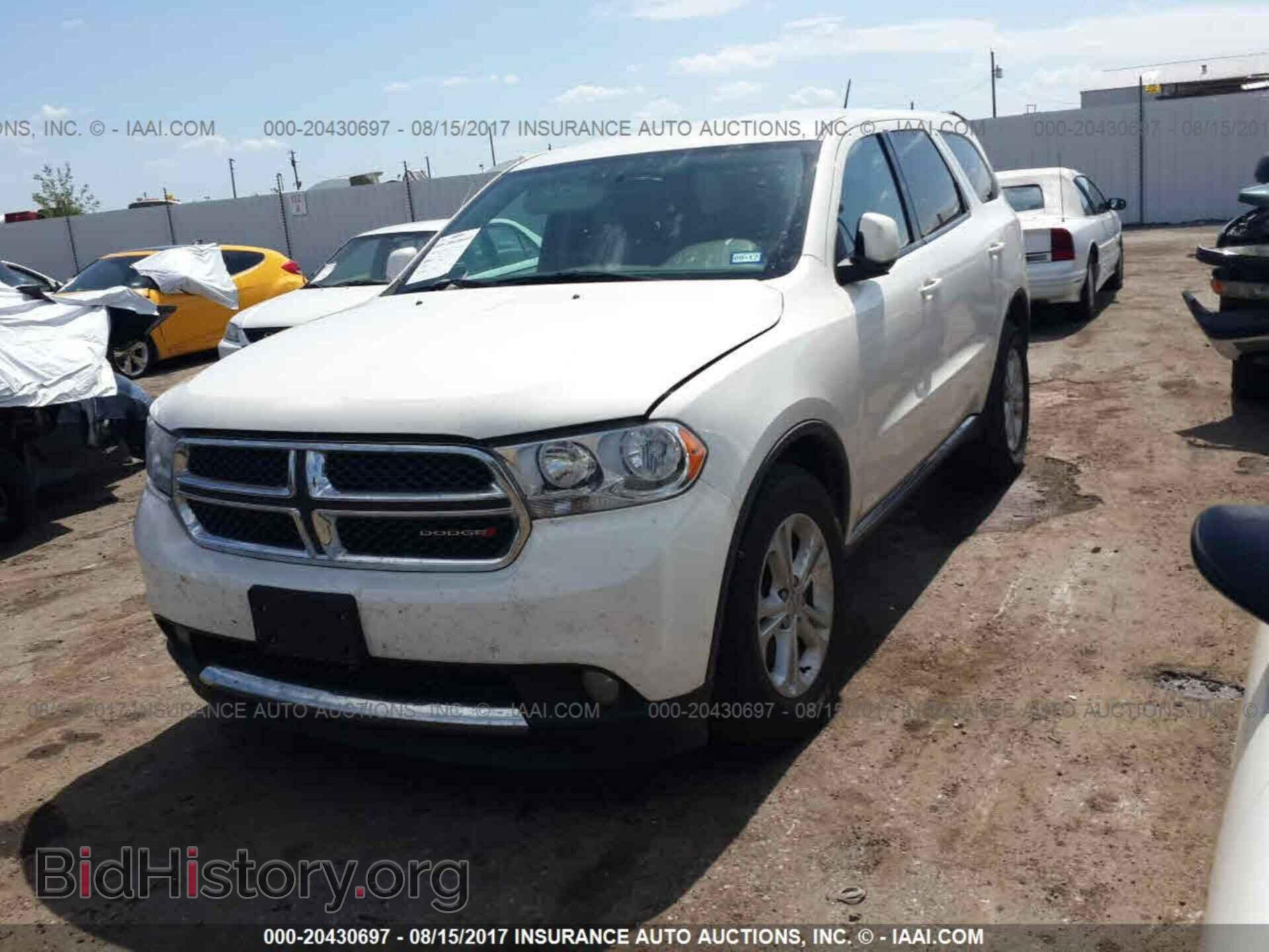 2012 Dodge Durango - VIN: 1C4RDHAG8CC278573 - Фото 2