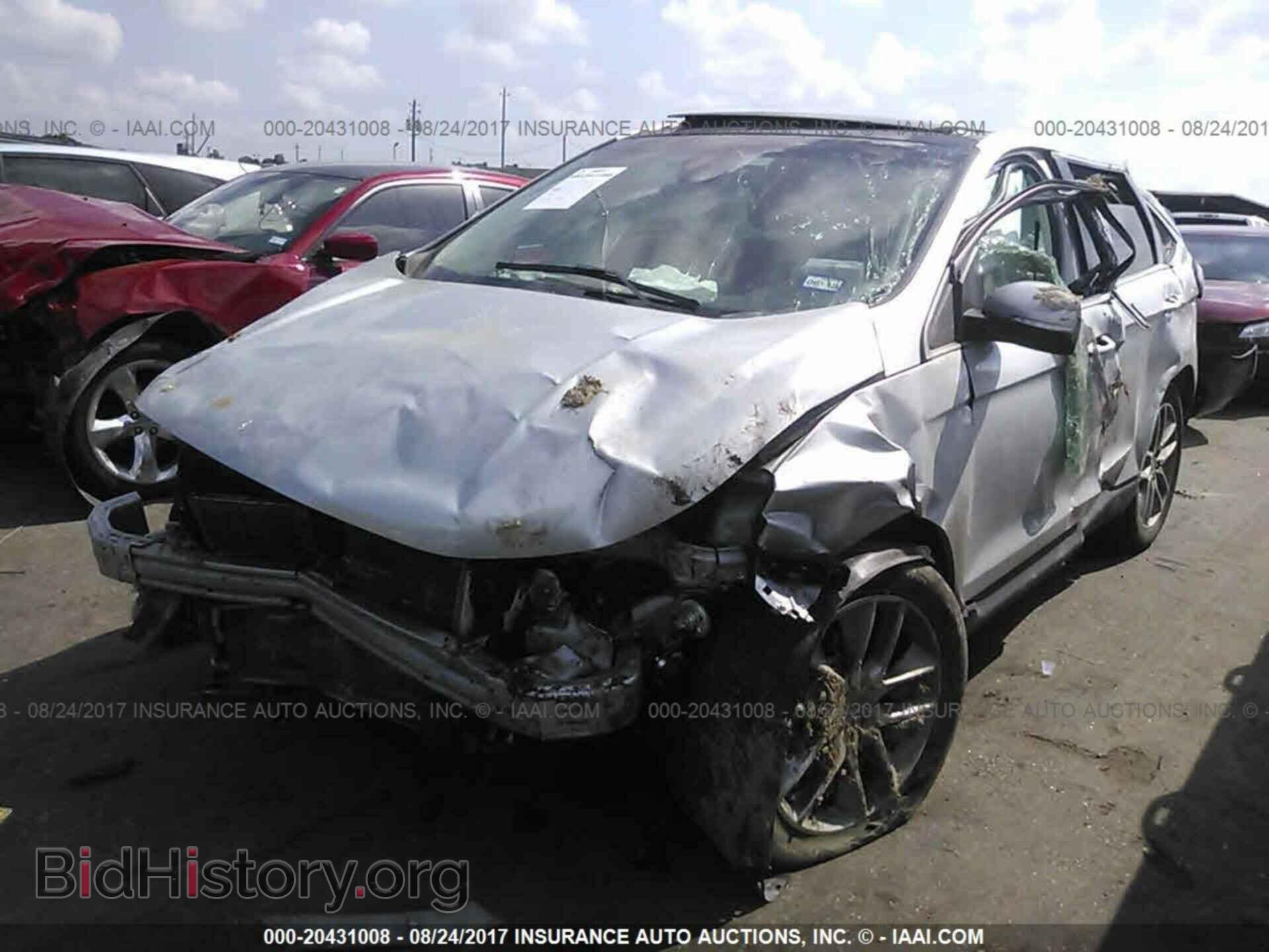 2015 Ford Edge - VIN: 2FMPK3K8XFBB38385 - Фото 2