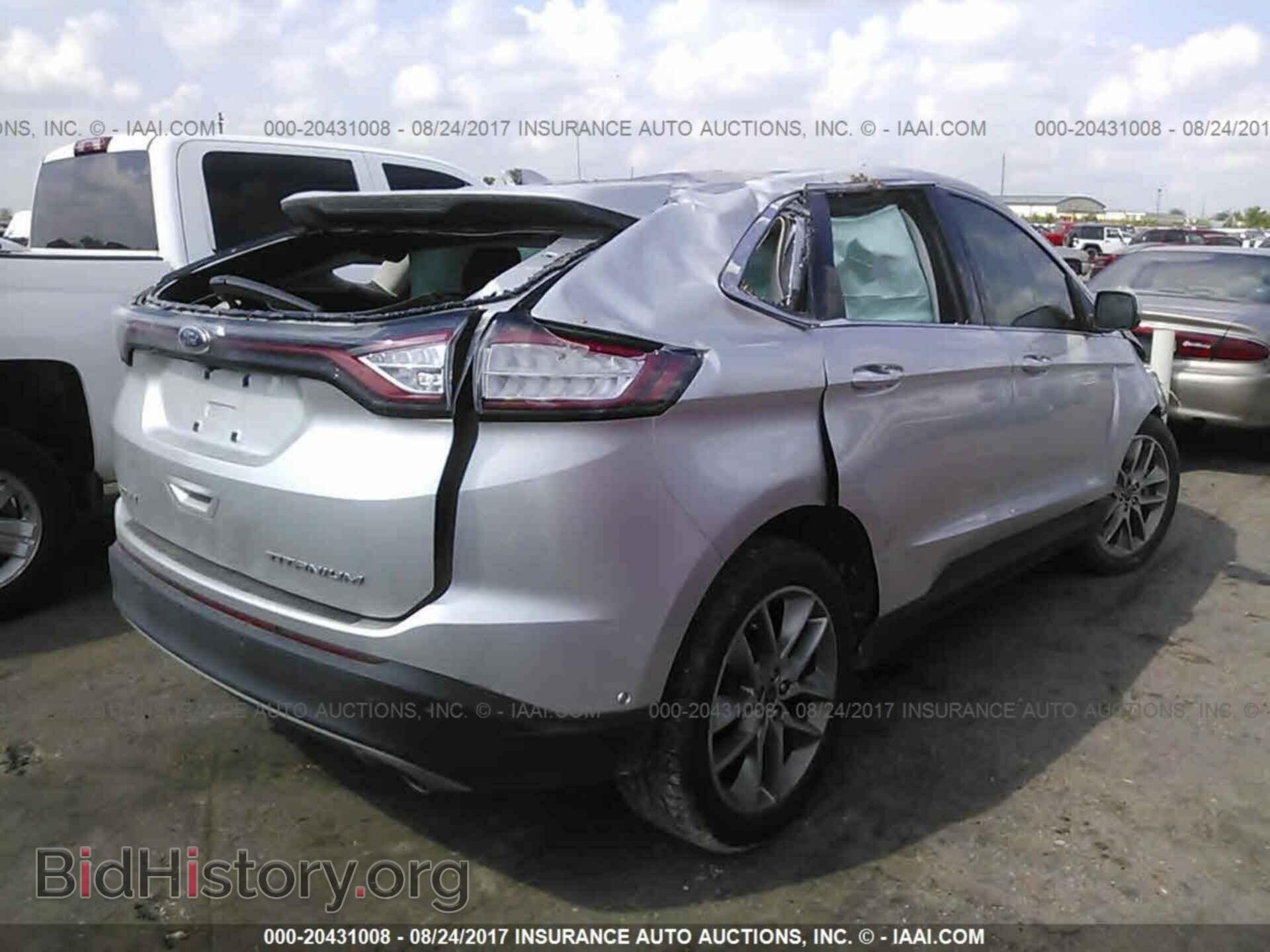 2015 Ford Edge - VIN: 2FMPK3K8XFBB38385 - Фото 4