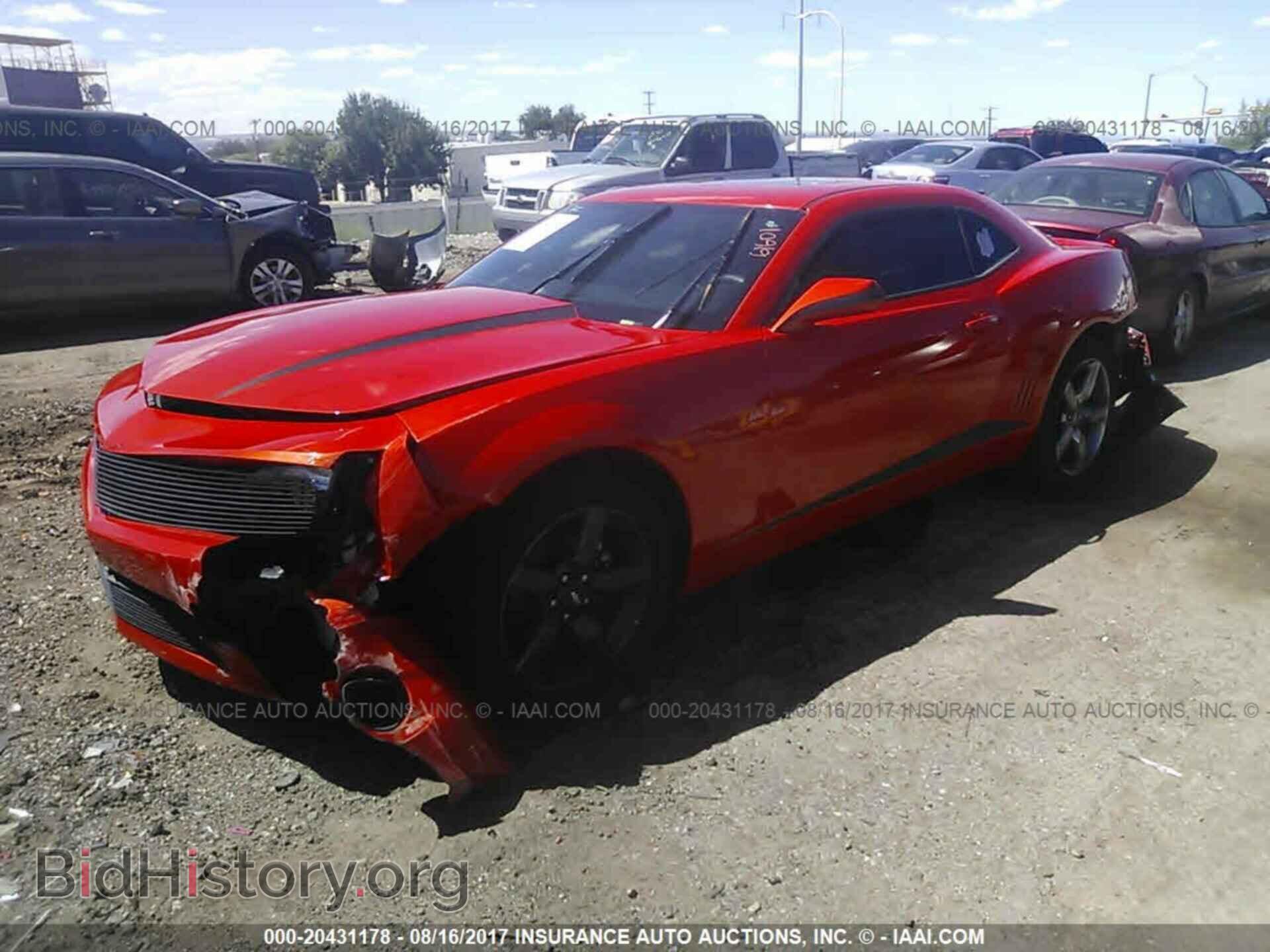 2012 Chevrolet Camaro - VIN: 2G1FB1E36C9205970 - Фото 2