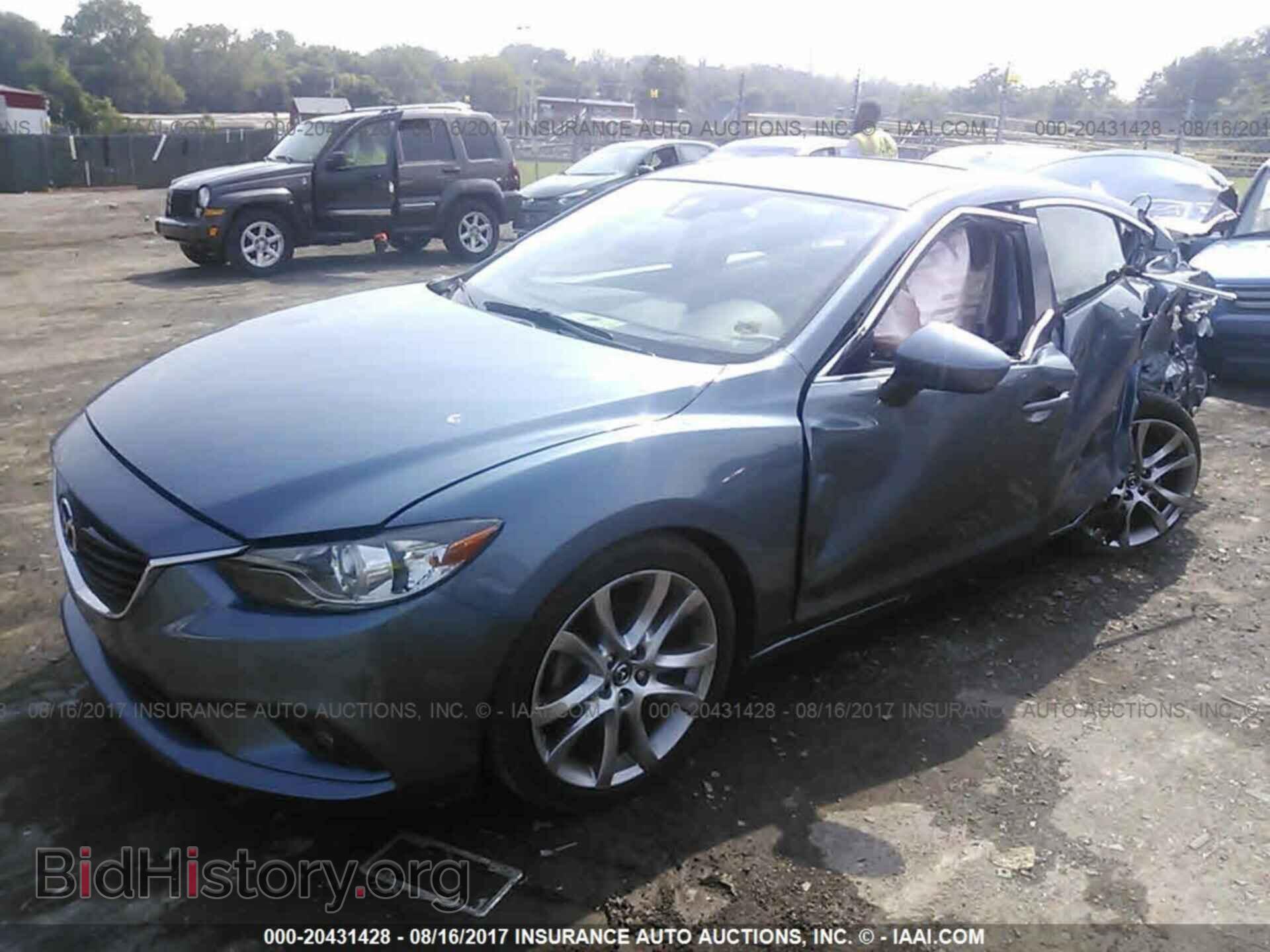 2014 Mazda 6 - VIN: JM1GJ1W5XE1101231 - Фото 2