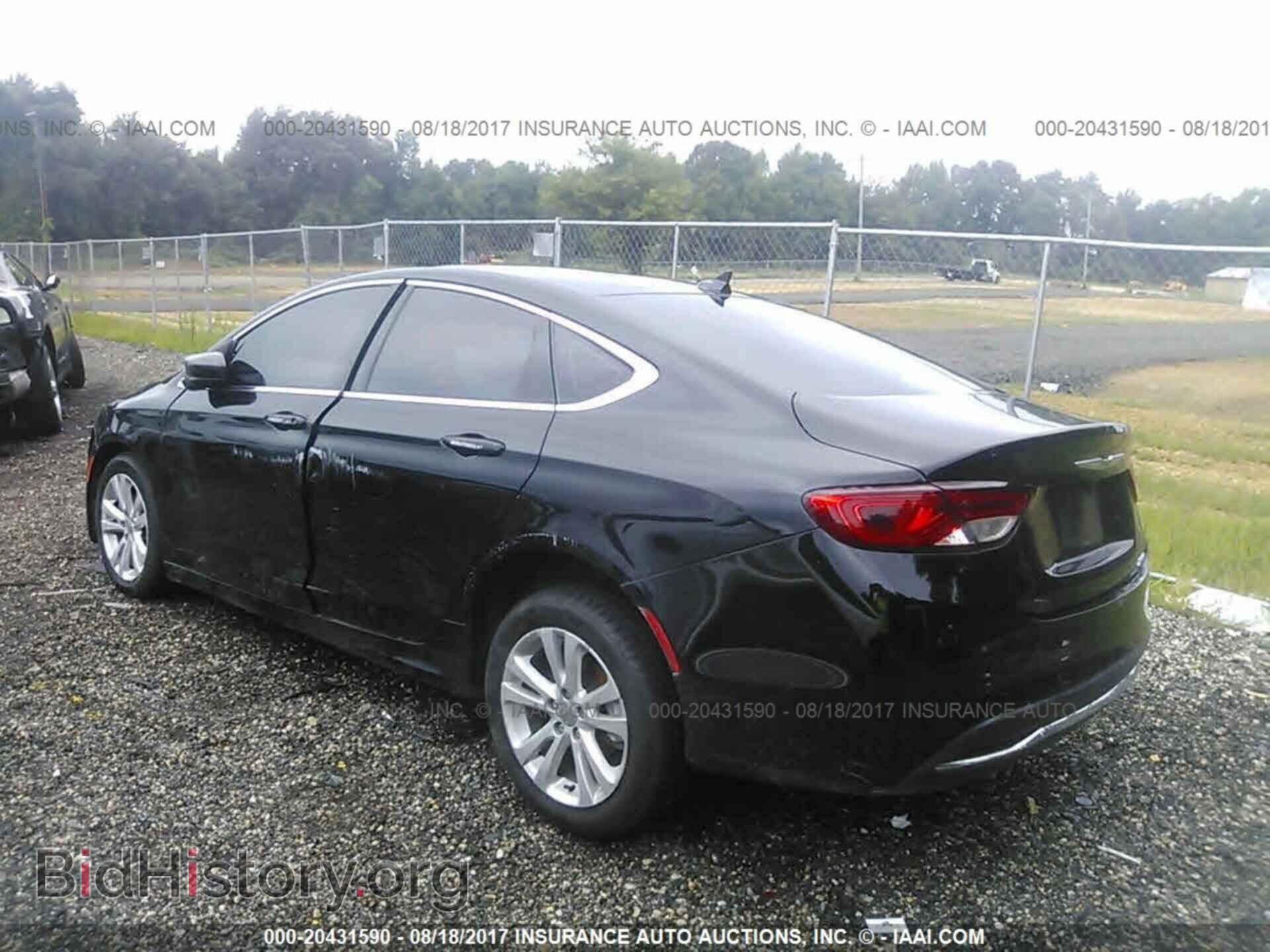 2015 Chrysler 200 - VIN: 1C3CCCABXFN700520 - Фото 3