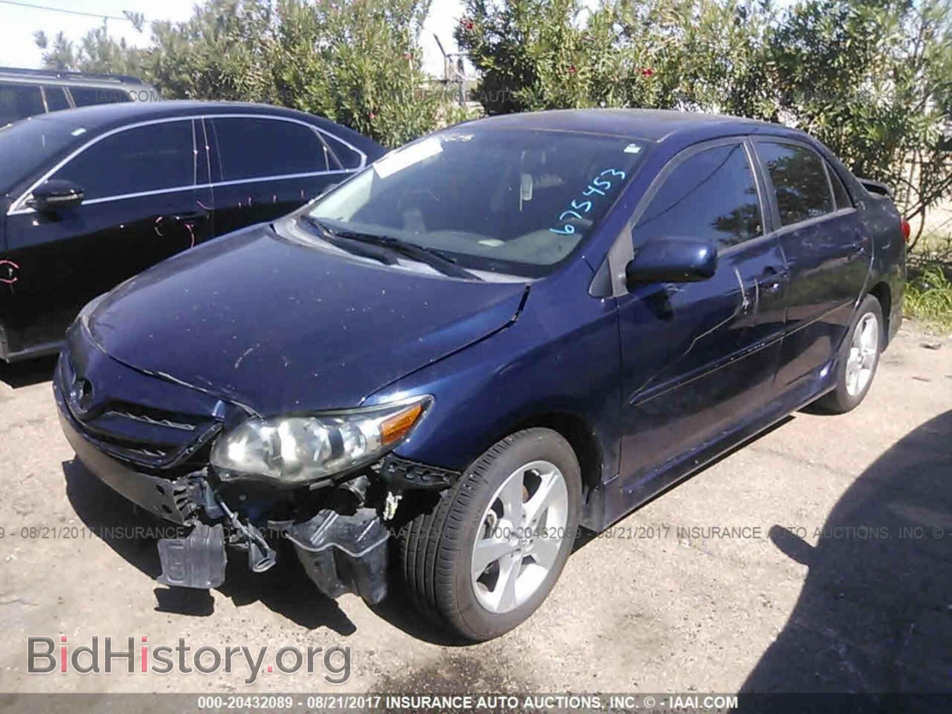 2011 Toyota Corolla - VIN: 2T1BU4EEXBC675453 - Фото 2