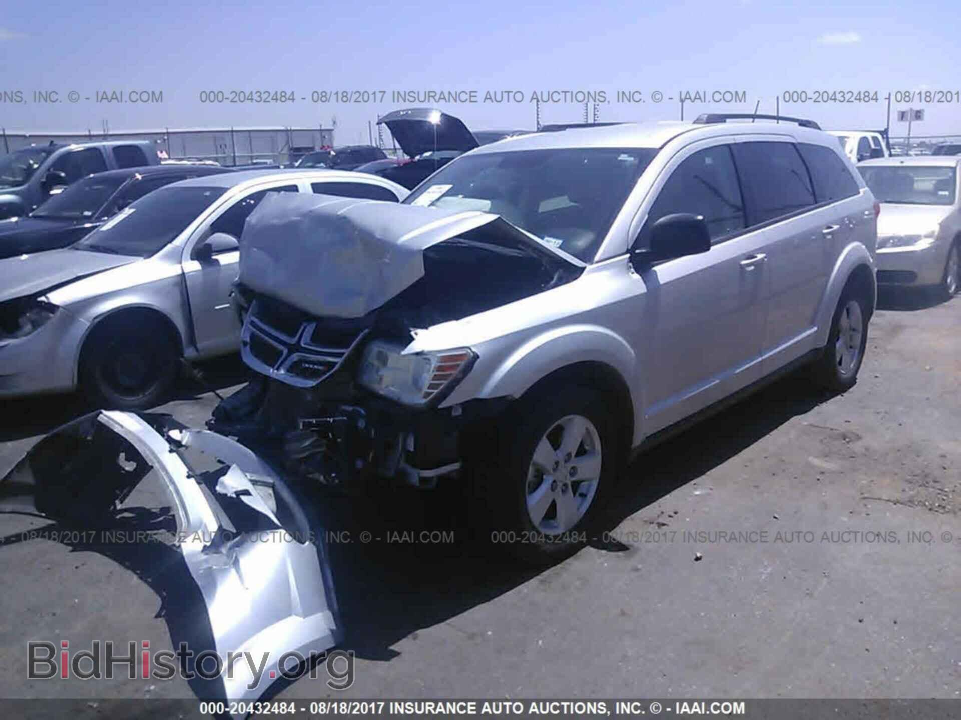 2013 Dodge Journey - VIN: 3C4PDCAB3DT509447 - Фото 2