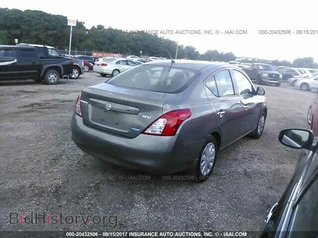 2012 Nissan Versa - VIN: 3N1CN7AP1CL879022 - Фото 4