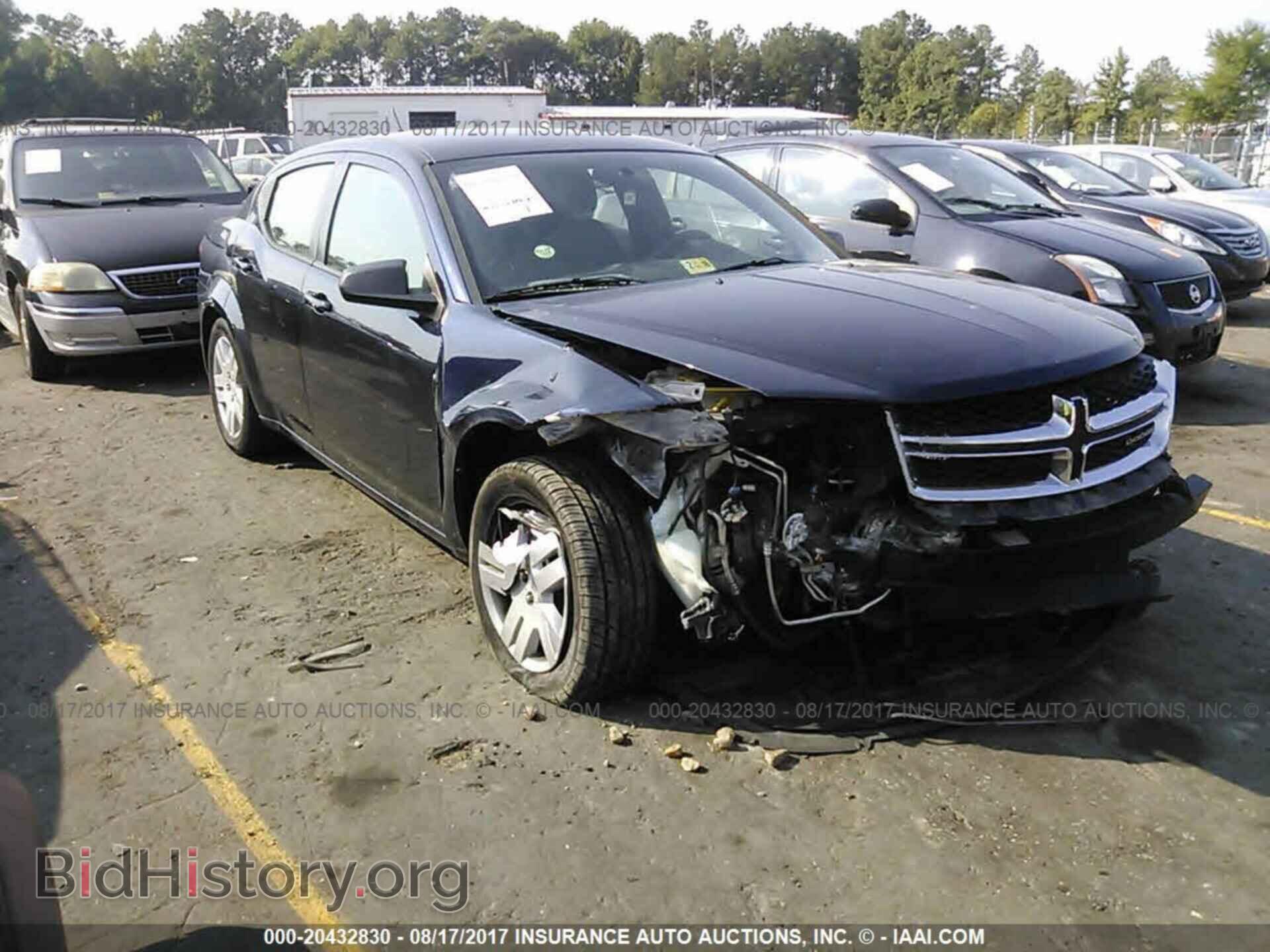 Photo 1C3CDZAB8CN158605 - Dodge Avenger 2012
