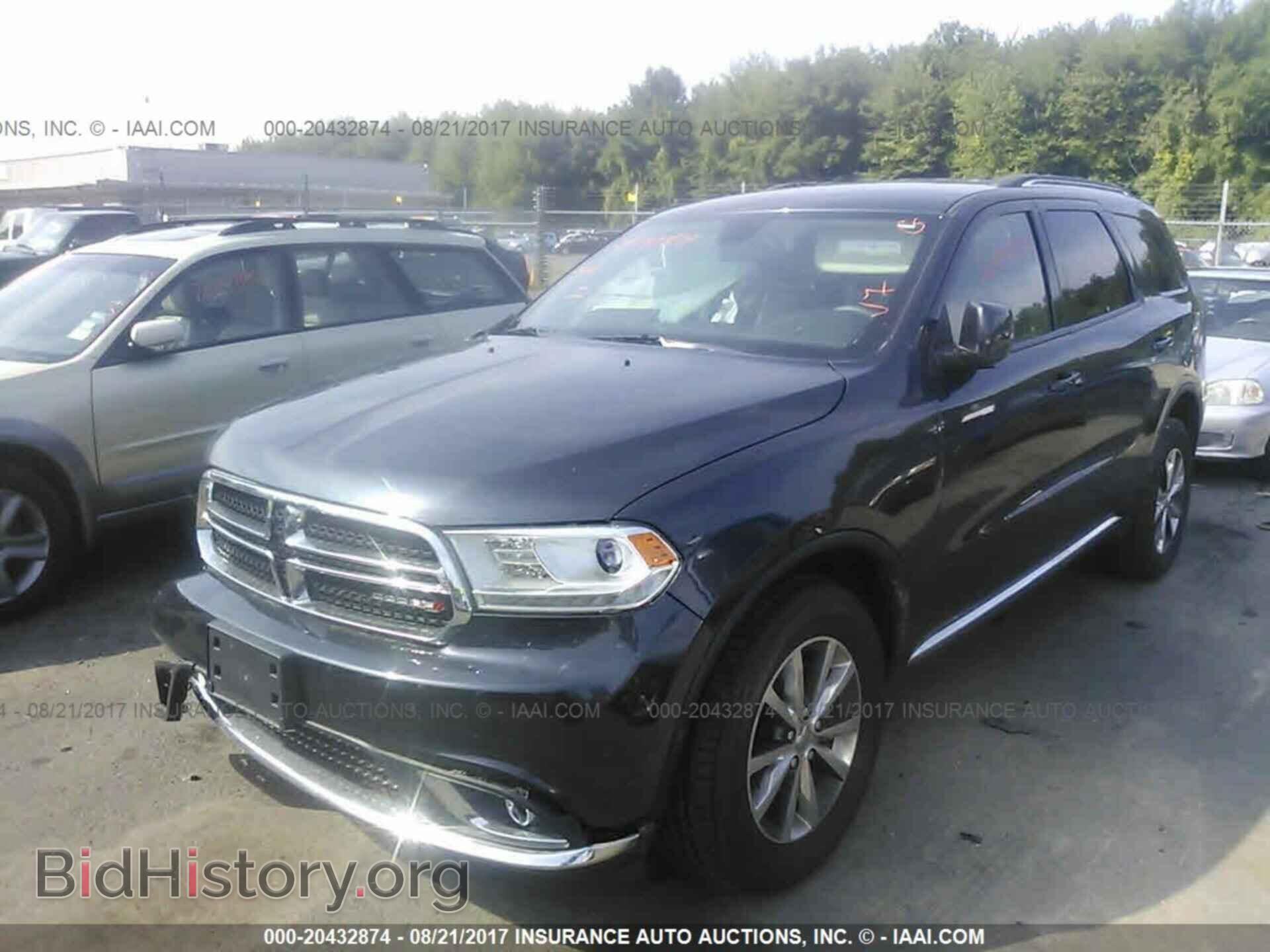 2016 Dodge Durango - VIN: 1C4RDJDGXGC362306 - Фото 2