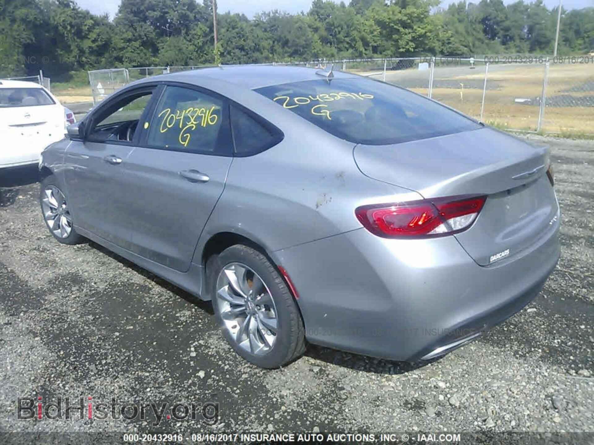 2015 Chrysler 200 - VIN: 1C3CCCBB7FN702322 - Photo 3