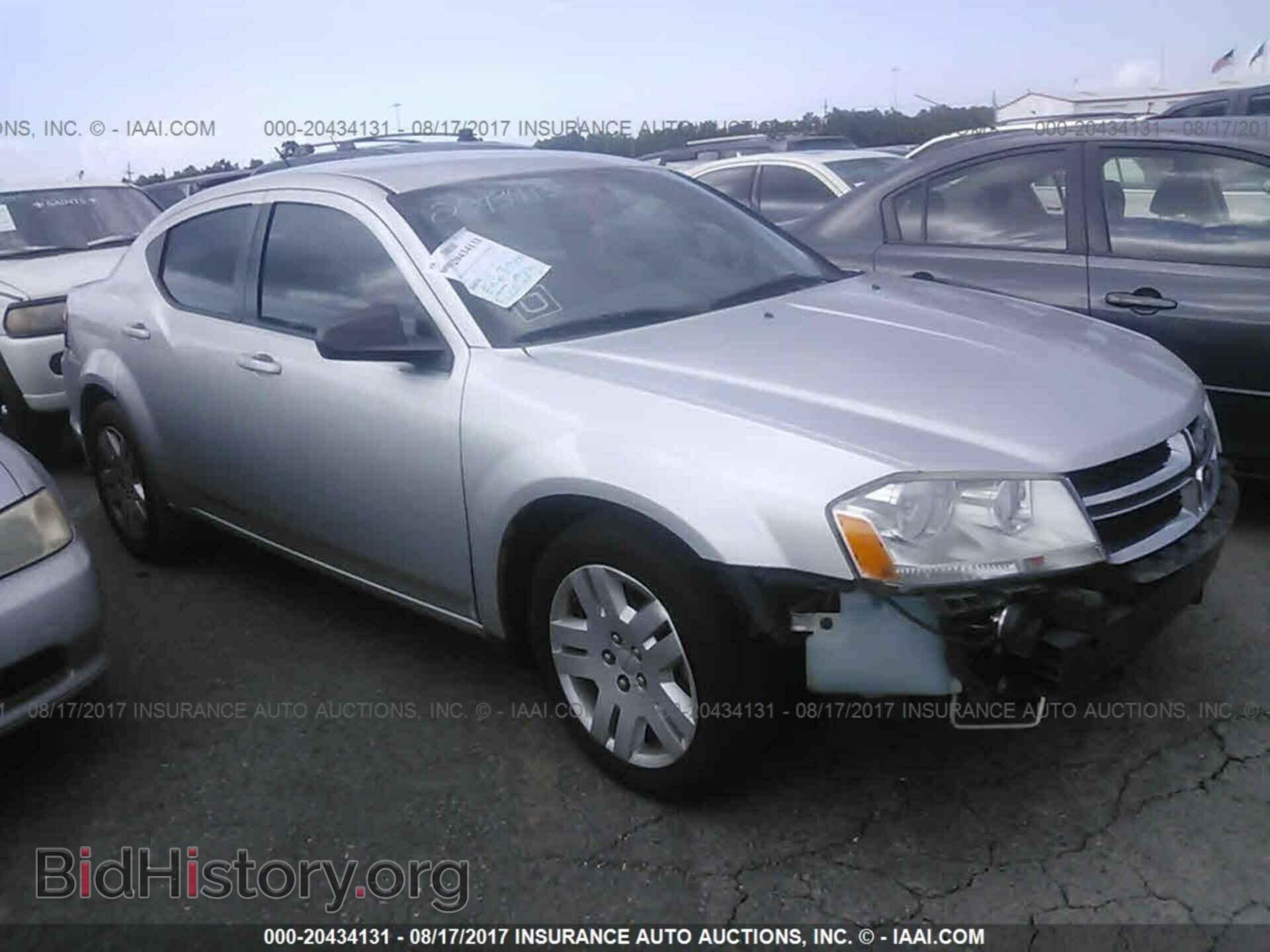 Photo 1C3CDZAB0CN293822 - Dodge Avenger 2012