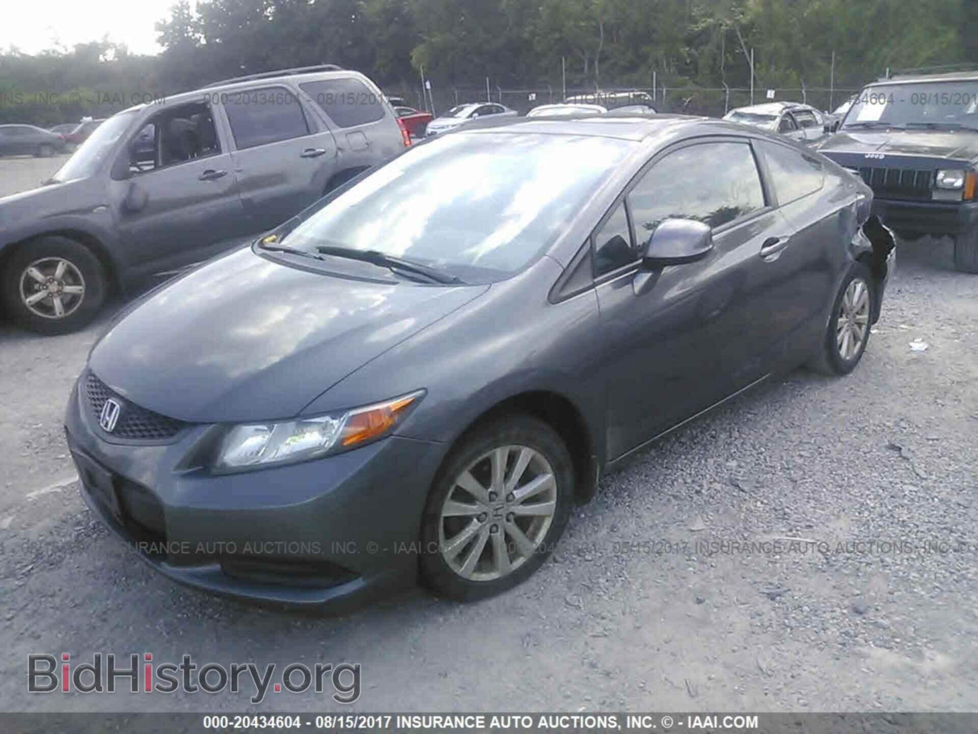 2012 Honda Civic - VIN: 2HGFG3B89CH514117 - Фото 2