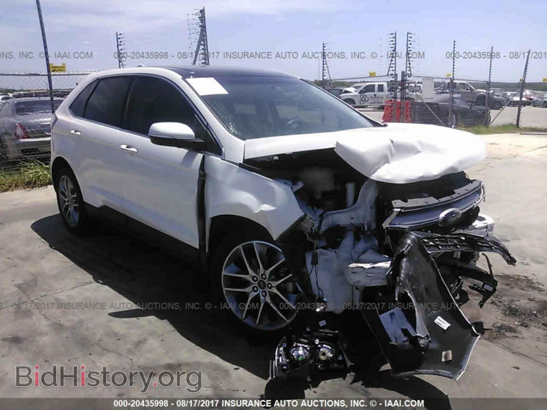 Фотография 2FMTK3K80FBC41667 - Ford Edge 2015